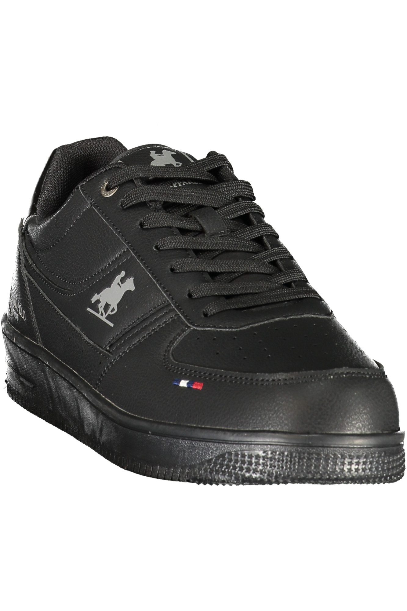 U.S. Polo Sneaker Eleganter schwarzer Herrensneaker mit
