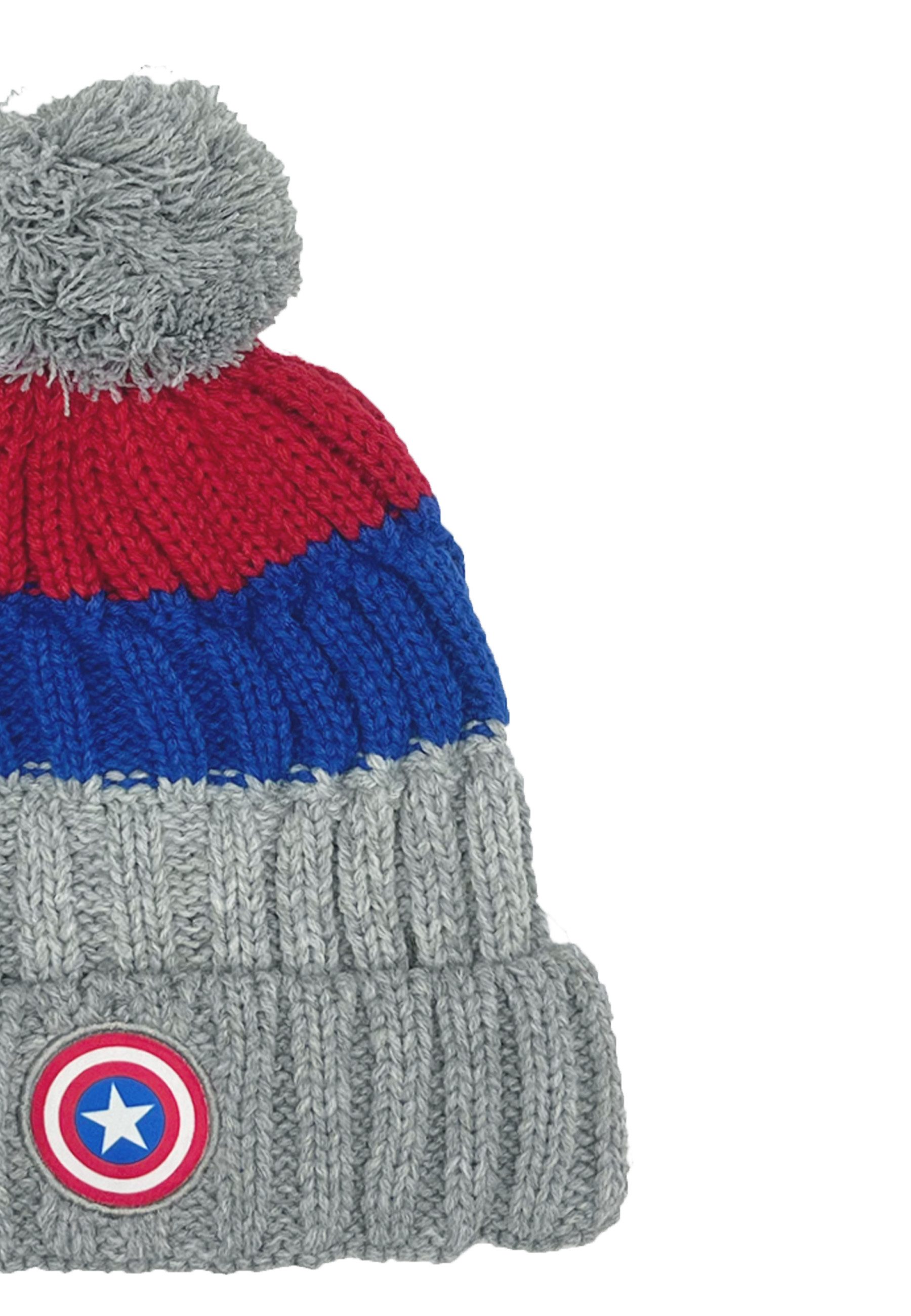 The AVENGERS Beanie Captain America Winter-Mütze