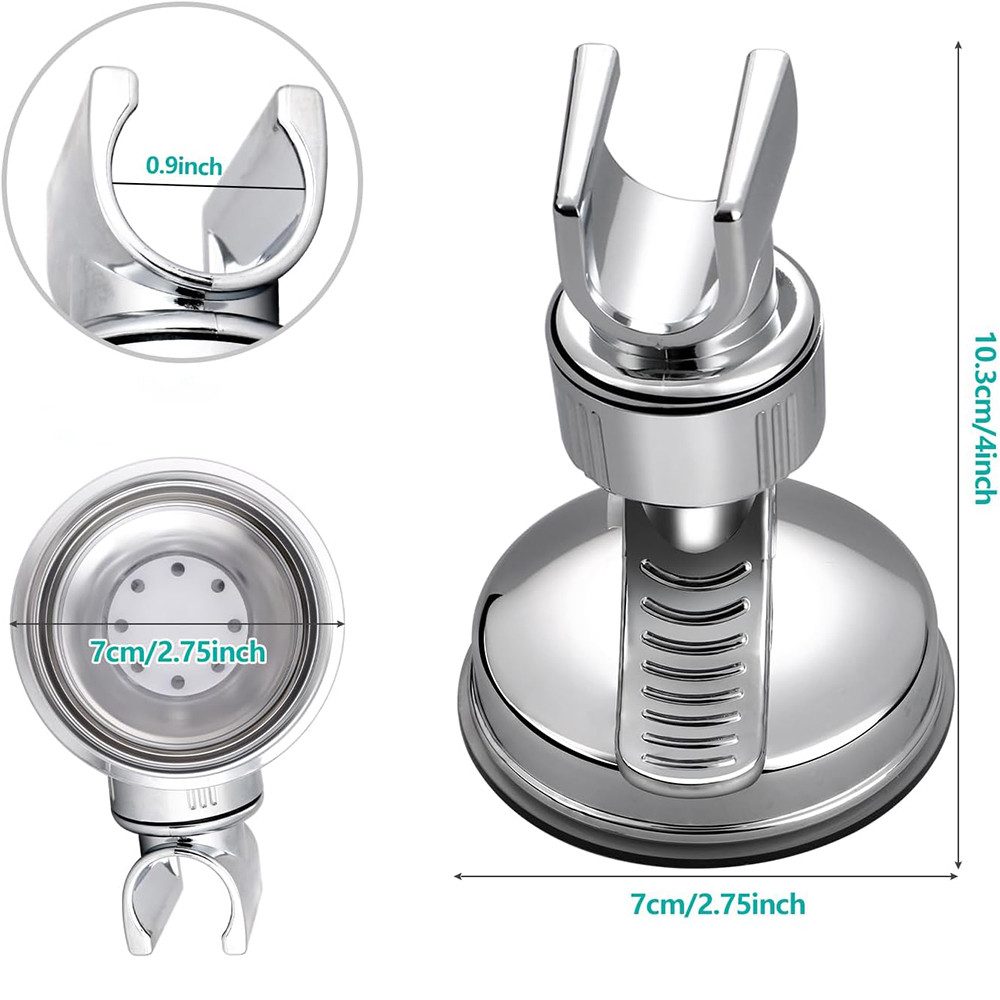 TUWENA Handbrause Duschkopfhalterung Saugnapf, Abnehmbarer Duschhalterung, günstig online kaufen