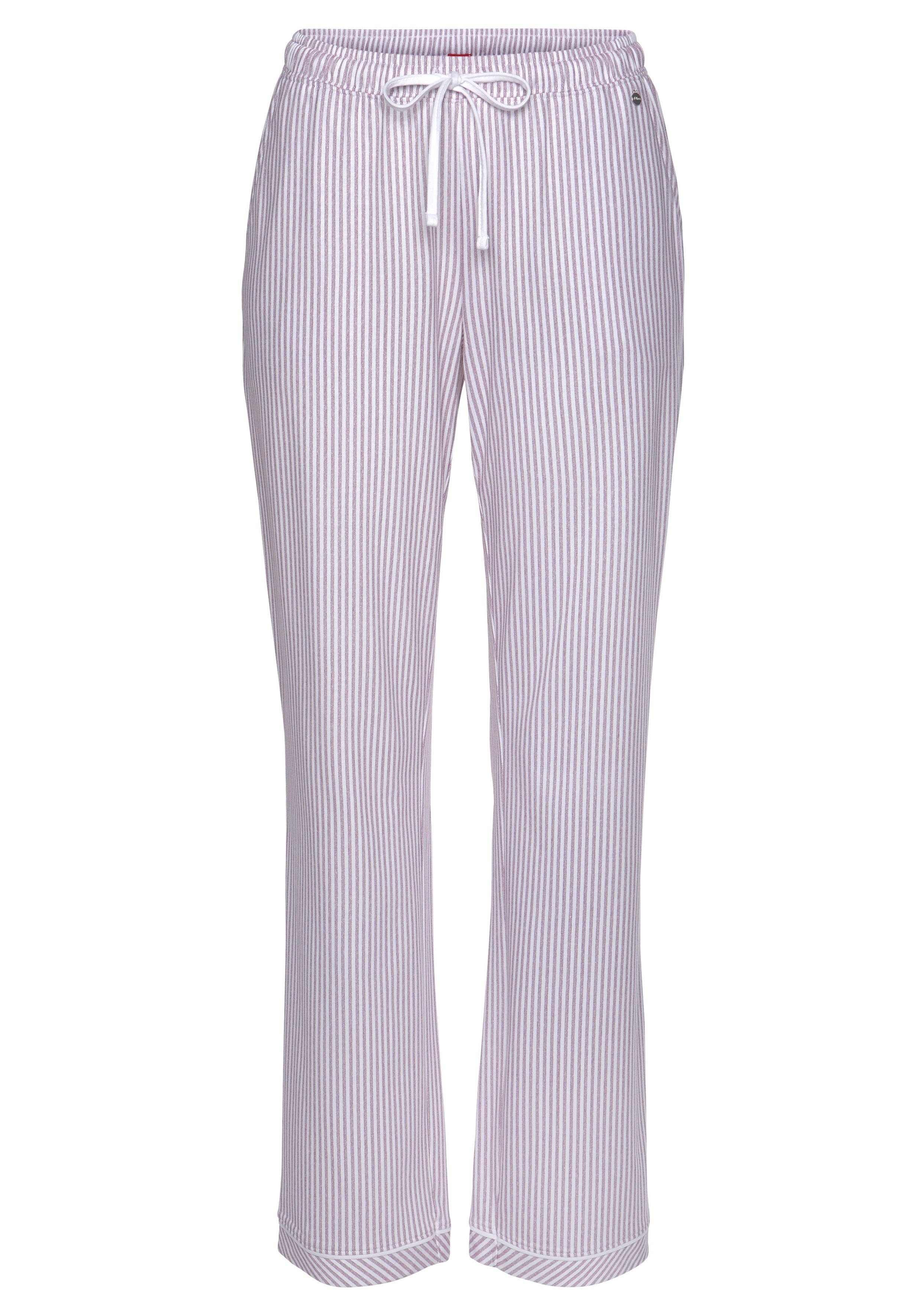 s.Oliver Pyjamahose (1-tlg., 1-teilig) mit seitlichen Eingrifftaschen günstig online kaufen
