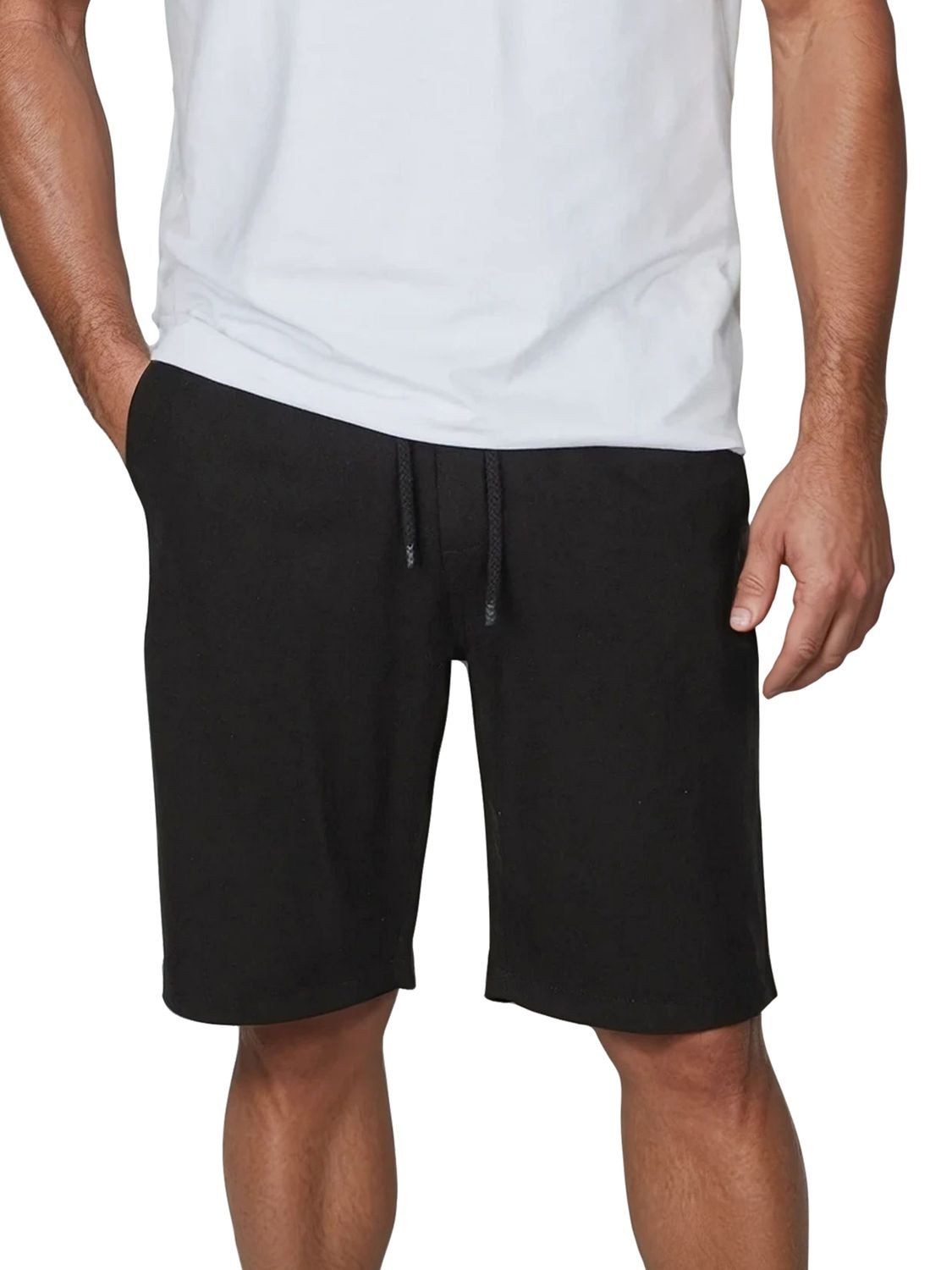 DENIMFY Chinoshorts Herren Shorts DFAlessio Regular Fit Bermudashorts mit Kordelzug