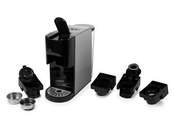 PRINCESS Kapselmaschine, 5in1 für Kaffee-Pulver Kapseln & ESE Pads kleine 1 Tassen Pad-Maschine