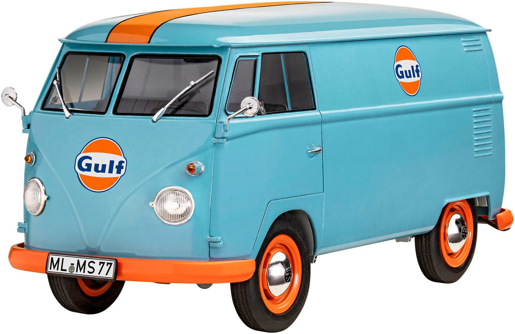 Revell® Modellbausatz W T1 panel van (Gulf Decoration), Made in Europe