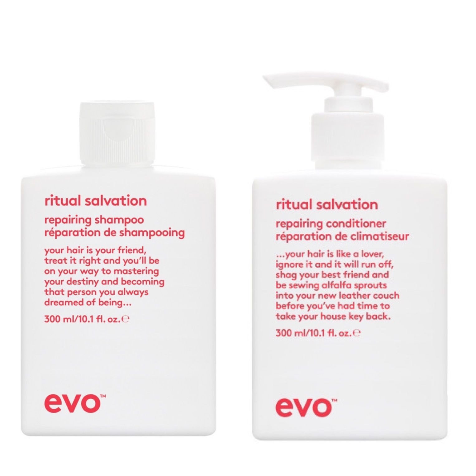 EVO Haarpflege-Set Ritual Salvation Repairing Set, 2-tlg.