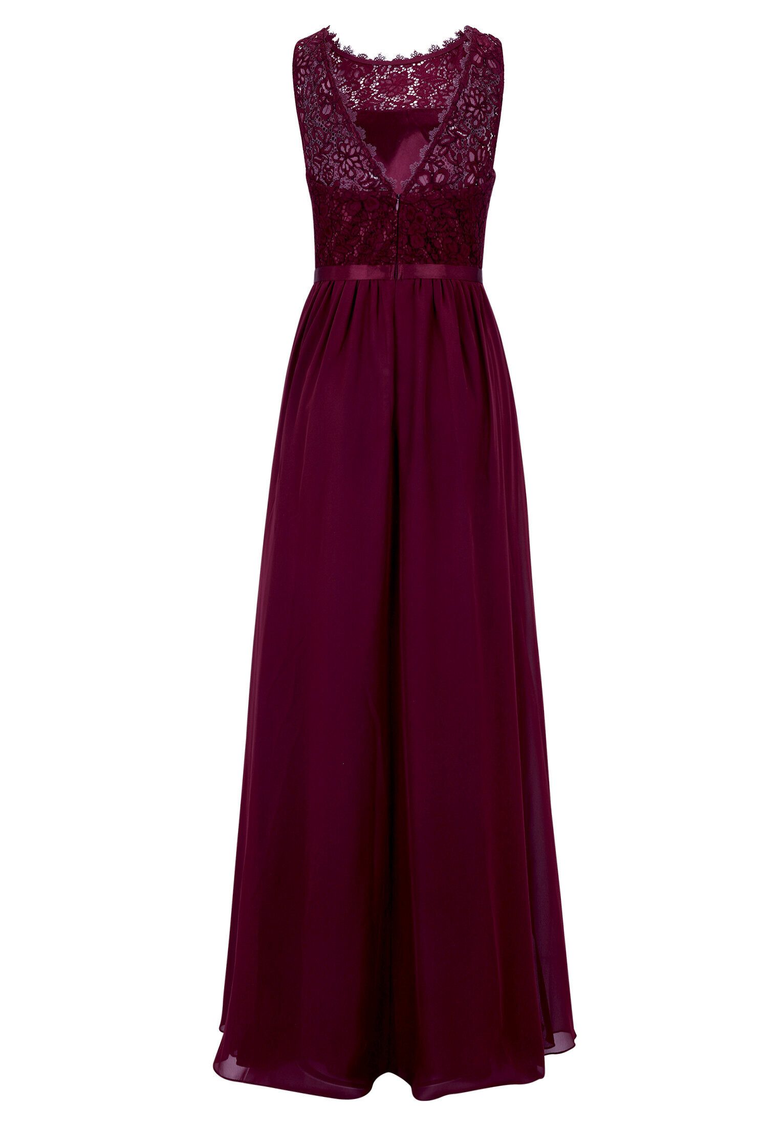Vera Mont Cocktailkleid Damen mit Spitze Bogenkante