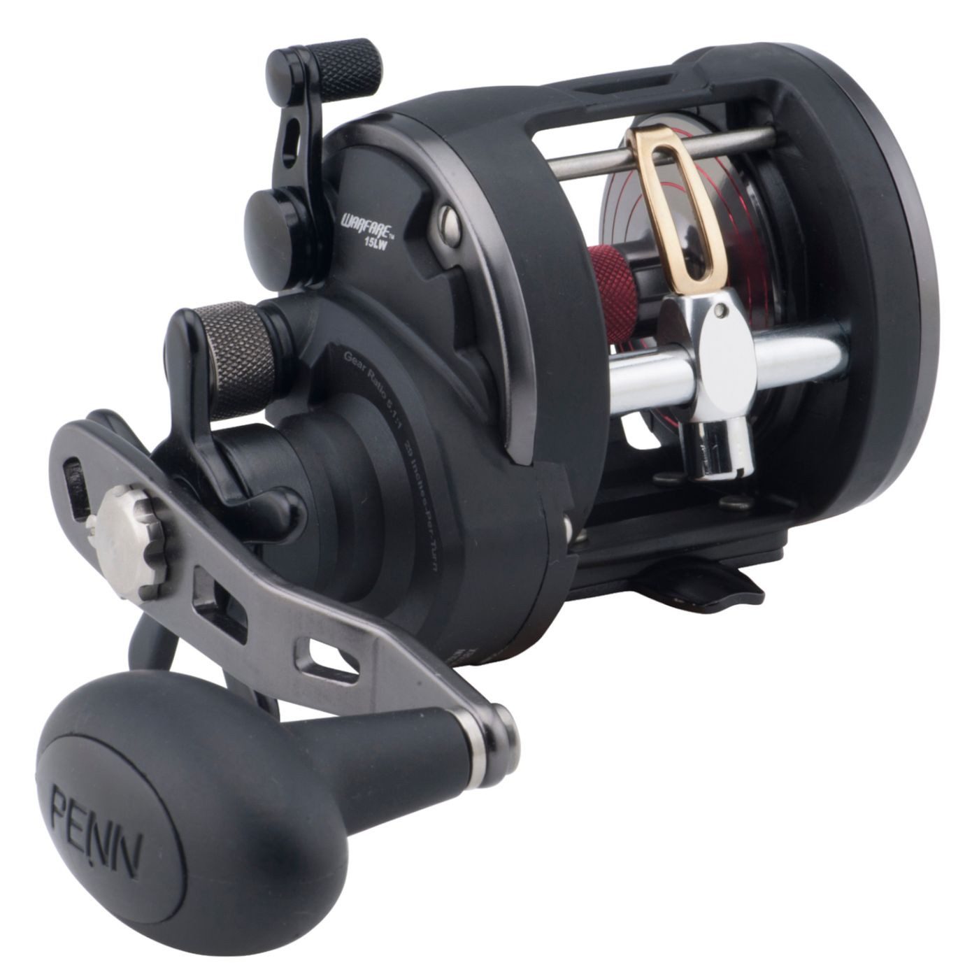 Multirolle Penn Warfare Level Wind 15 Reel - Rechtshand Multirolle