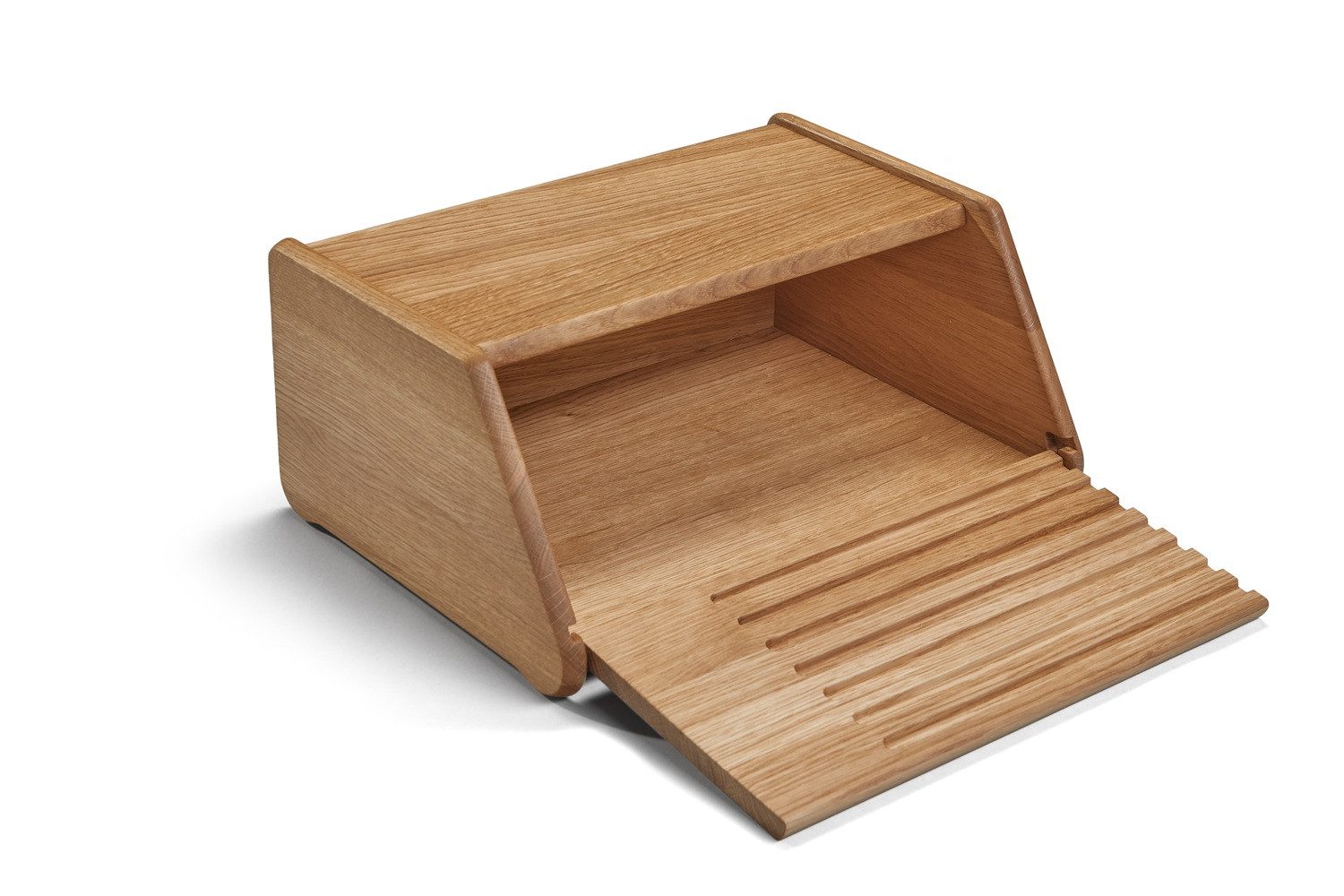 BREKA Brotkasten BREKA Brotkasten mit abnehmbarem Deckel Eiche, Holz