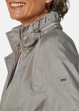 GOLDNER Kurzmantel Super leichte Longjacke mit versteckter Kapuze