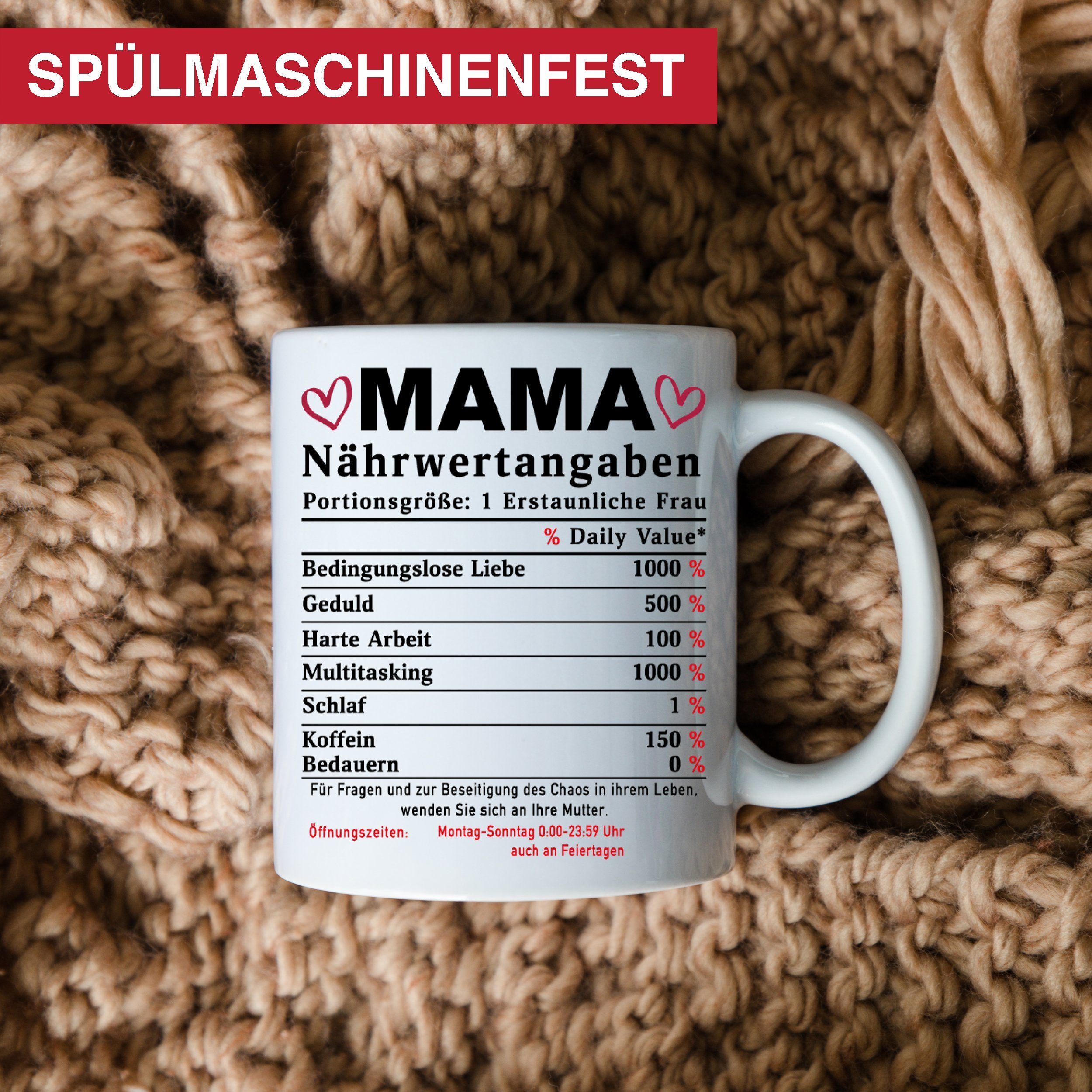Giftandprint Tasse für Mutter - Mama Tasse als Geschenk zum Muttertag Muttertagsgeschenk, 1-tlg., Keramik, Muttertagsgeschenk, Geschenke für Frauen, Mit Geschen – Bild 5 von 5