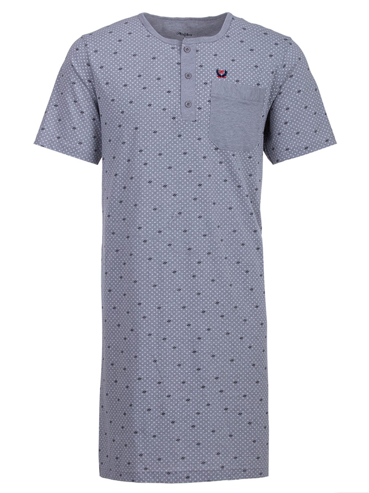 Henry Terre Nachthemd Nachthemd Kurzarm - Kreuz günstig online kaufen