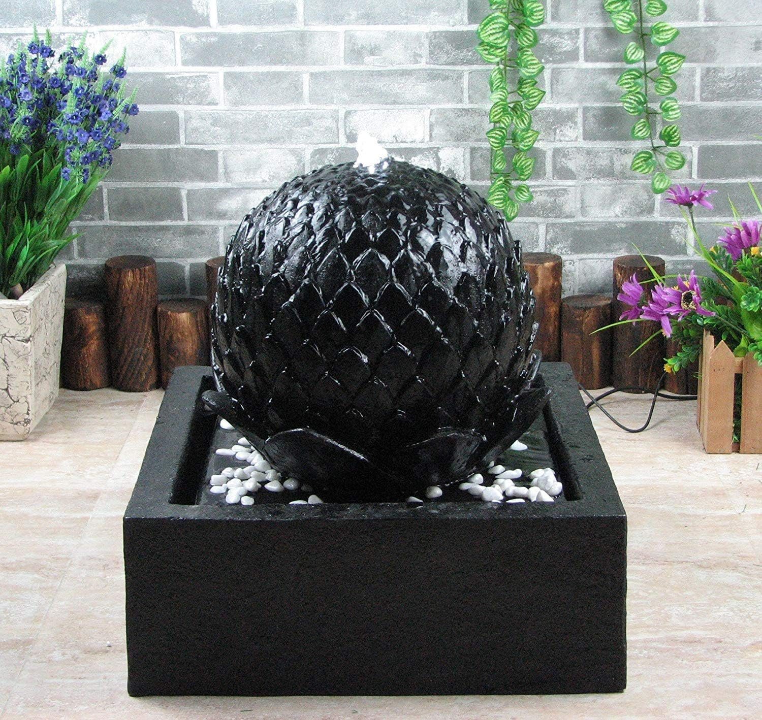 Wehmann Gartenbrunnen Solarbrunnen Lotus, für Ihren günstig online kaufen
