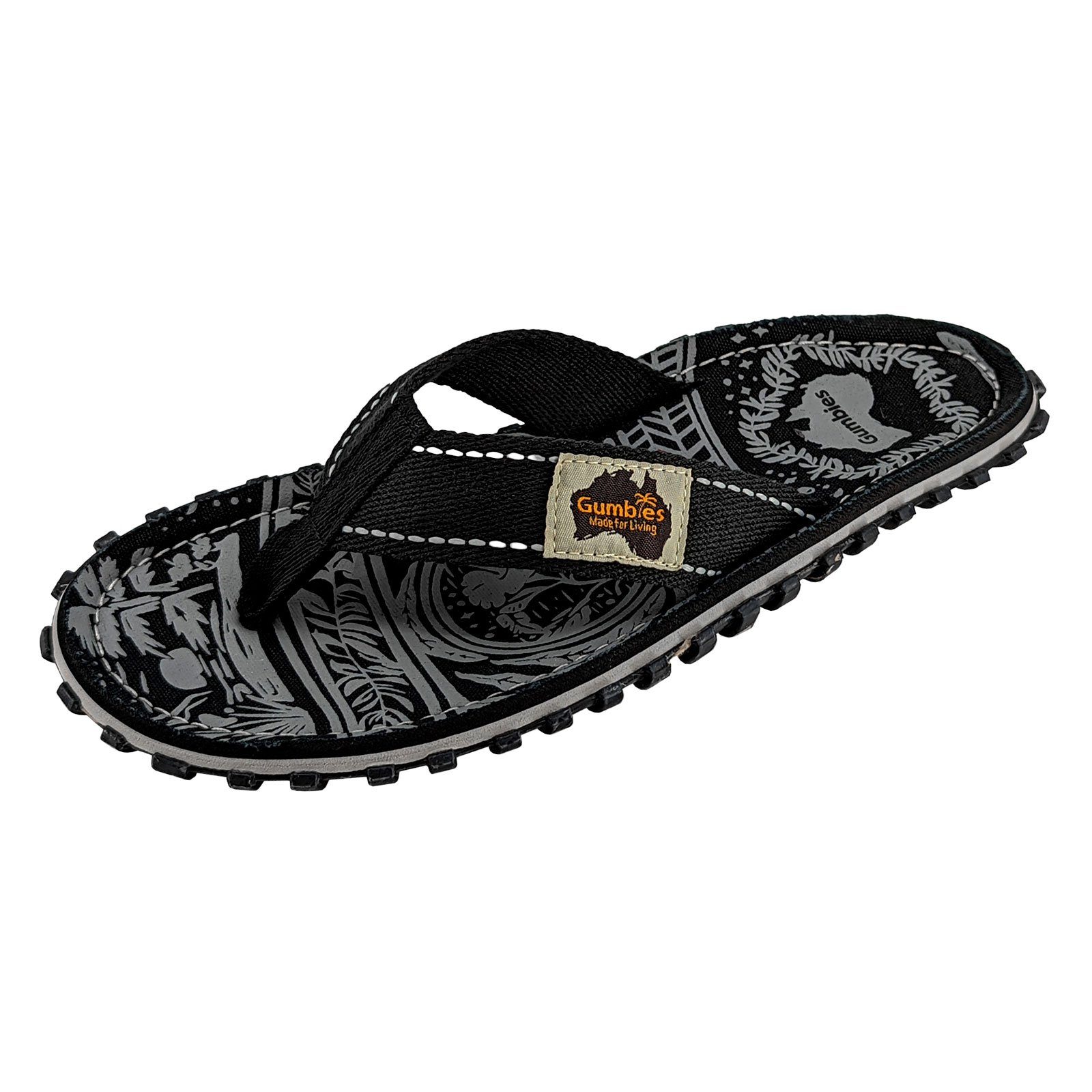 Gumbies Original Islander Zehentrenner mit ergonomisch geformten Fußbett