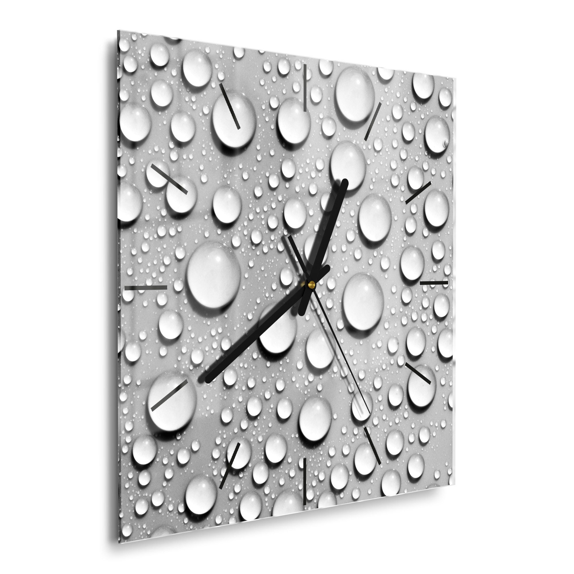 DEQORI Wanduhr 'Tanz der Wasserperlen' (Glas günstig online kaufen