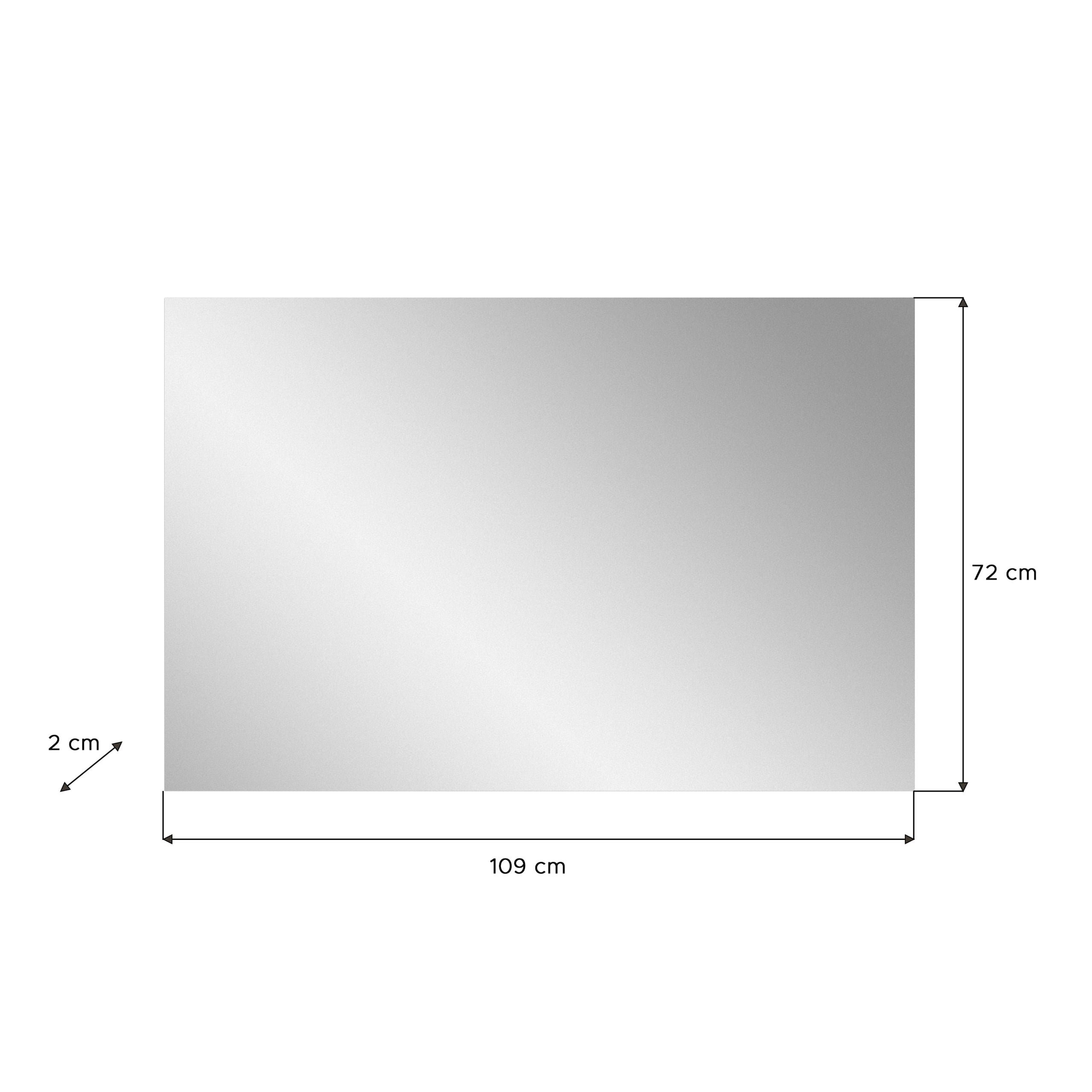Newroom Spiegel weiß NB 110 cm, Spiegel weiß NB Spiegelfront Modern Schminkspiegel Frisierspiegel ...
