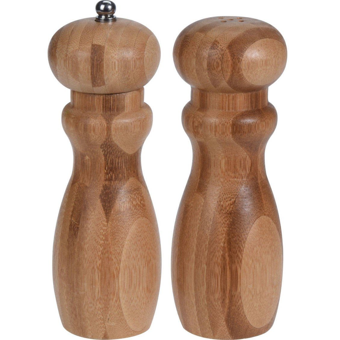 Excellent Houseware Gewürzbehälter, Bambus, (einzeln, einzeln)