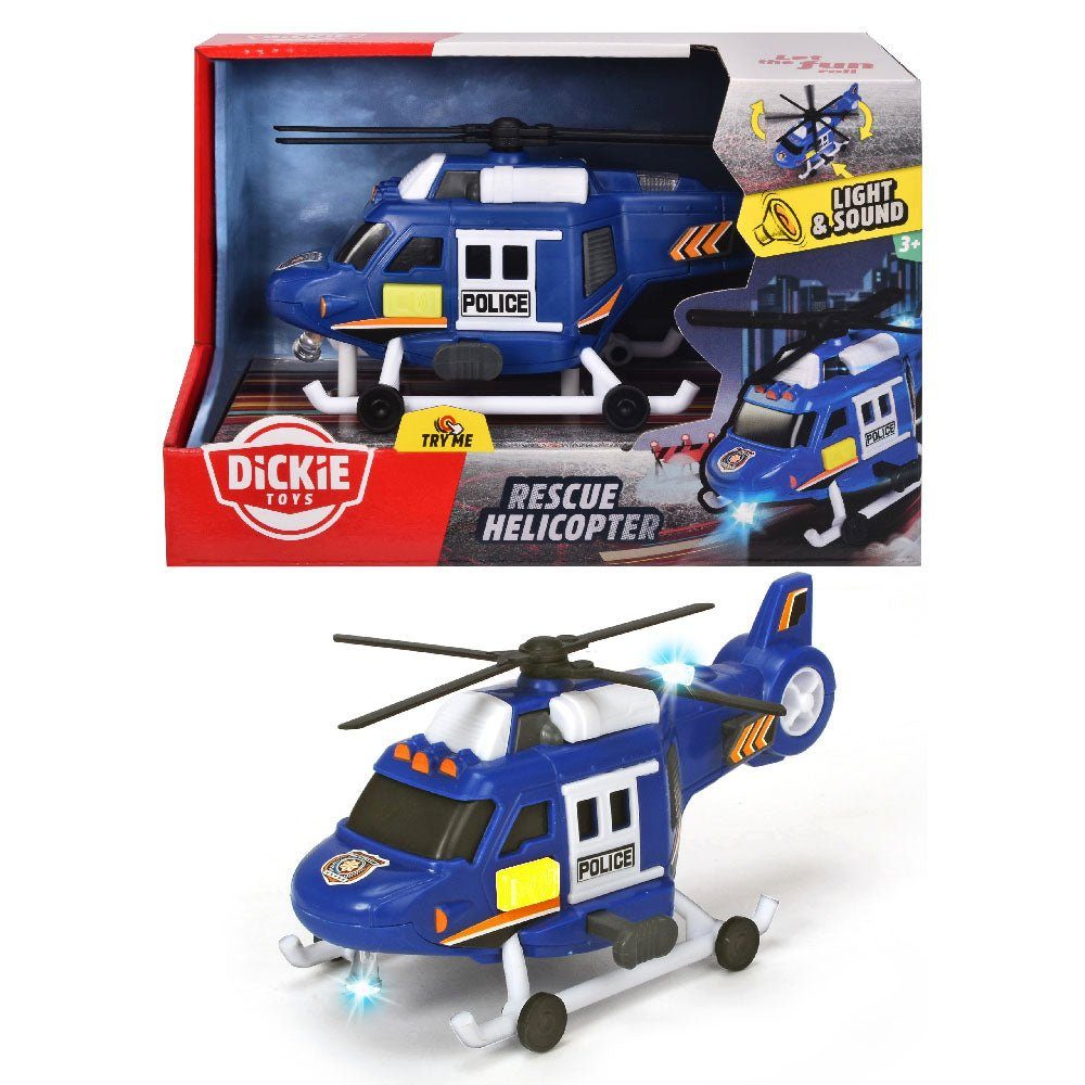 Dickie Toys Spielzeug-Hubschrauber Dickie Toys Polizei City Heroes Helicopter, Hubschrauber