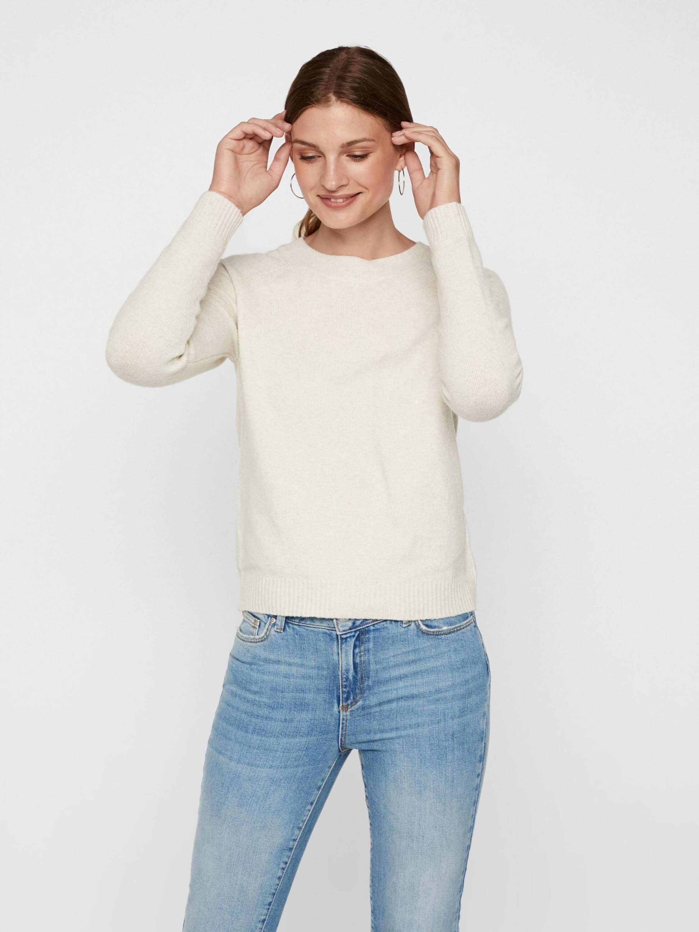 (1-tlg) Detail Tall Strickpullover DOFFY Weiteres Vero Moda