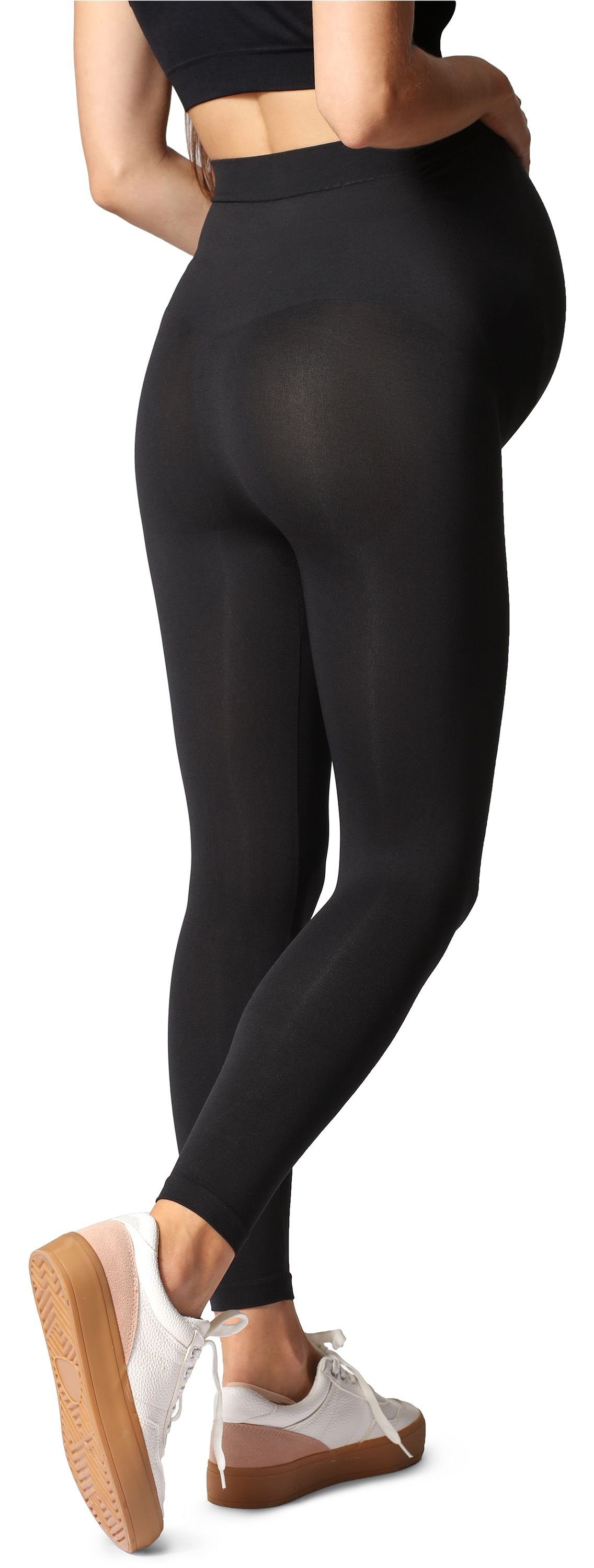 Be Mammy Umstandsleggings Umstandshose BE-1123 (1-tlg) ohne