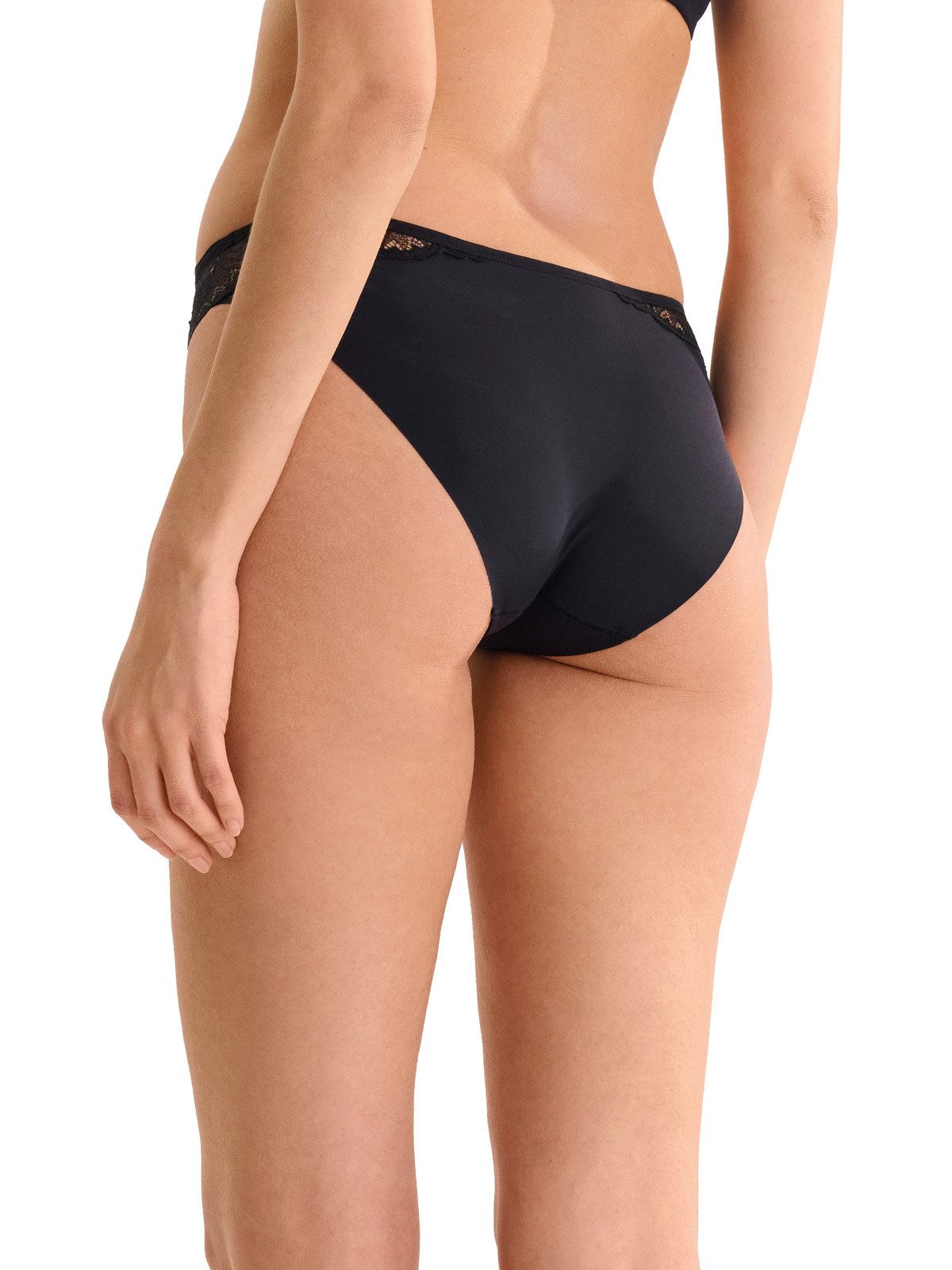 Lisca Bikinislip Damen Slip Charisma (Stück, 1-St) Zusätzlicher Spaghetti-Bund vorne, dekoratives Teil vorne