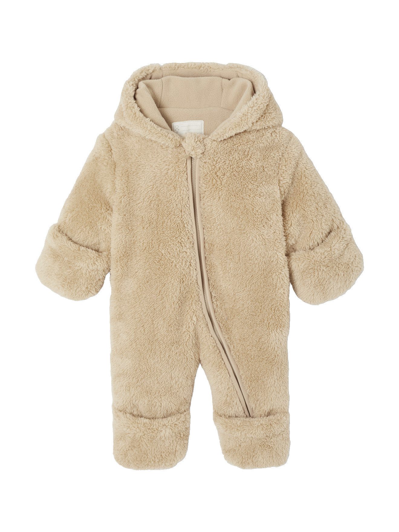 vertbaudet Overall Baby Winter-Overall mit Kapuze