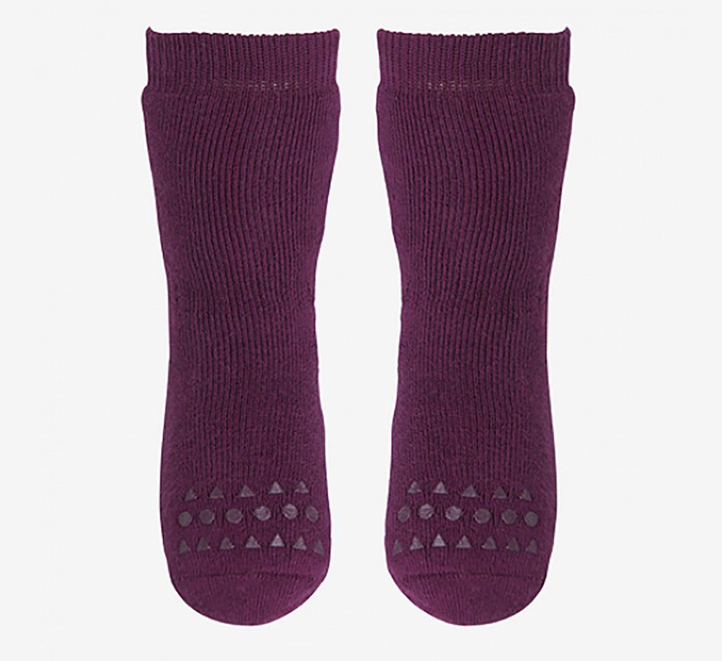 GoBabyGo ABS-Socken Kinder Stoppersocken - Rutschfeste Baby Krabbel Socken Gummi Noppen
