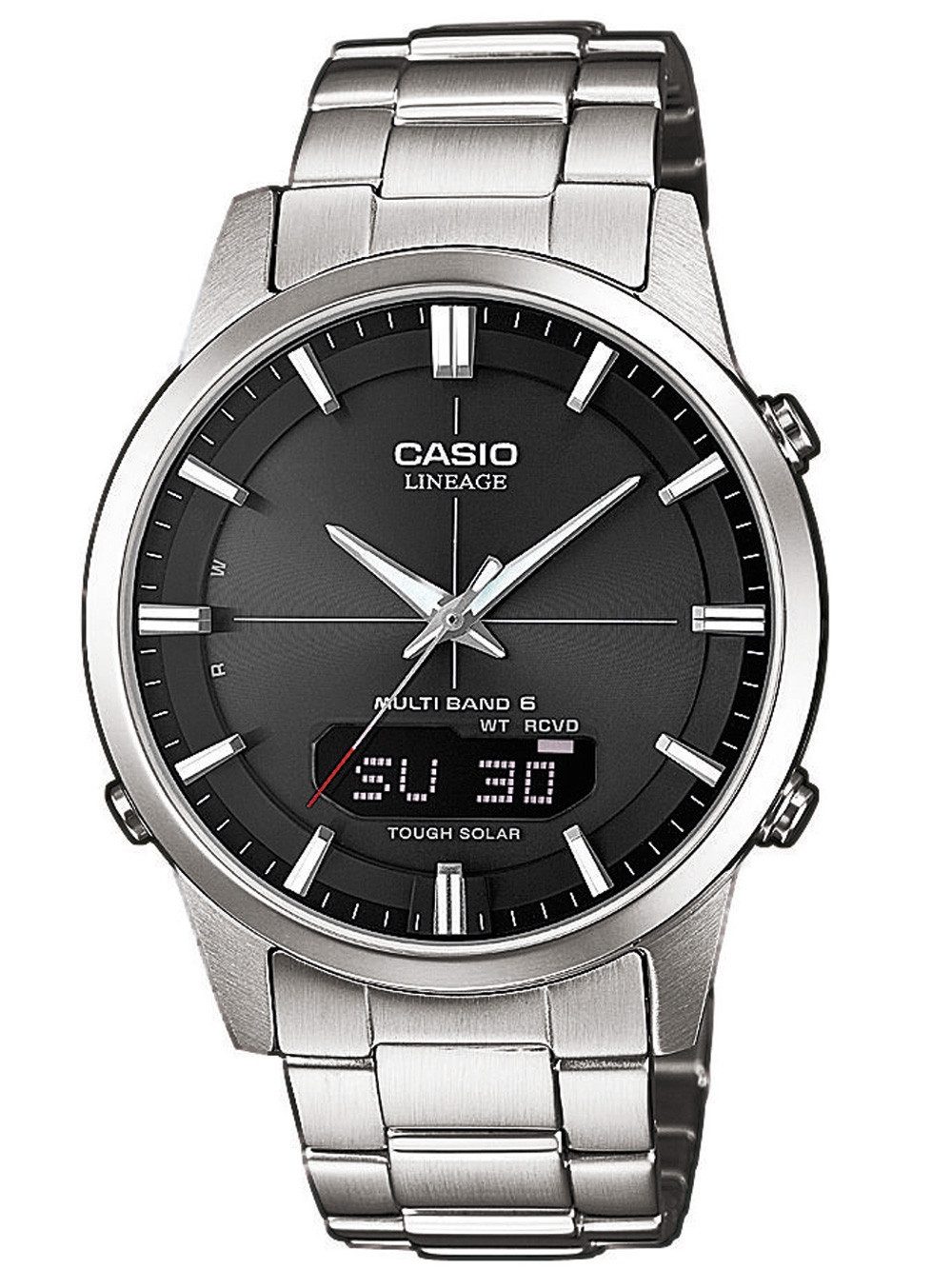 CASIO Quarzuhr CASIO LCW-M170D-1AER Funk-Solar Herrenuhr 40mm 5ATM CASIO LCW-M170D-1AER Funk-Solar Herrenuhr 40mm 5ATM