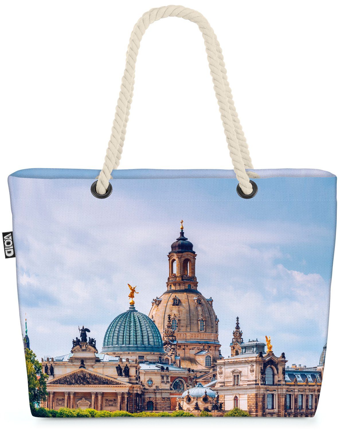 VOID Strandtasche (1-tlg), Dresden Stadt Frauenkirche Dresden Stadt Frauenkirche Reisen Urlaub T