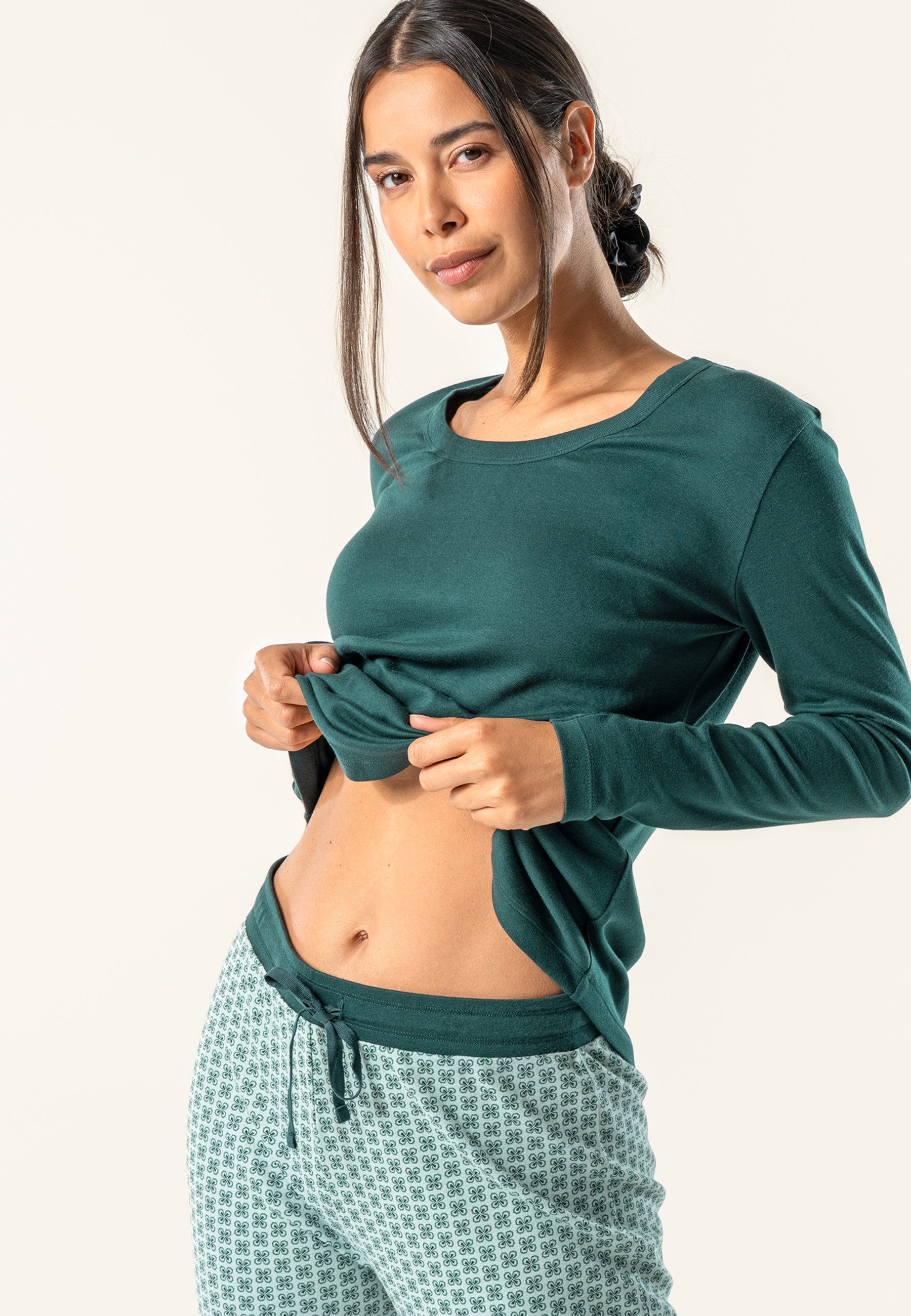 LIVING CRAFTS Schlafhose AVELINE GOTS zertifiziert
