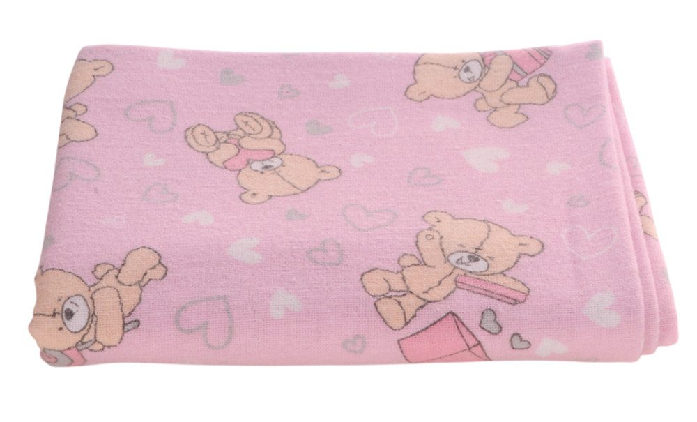 La Bortini Betttuch Baby Wickeltuch Tuch Spucktuch groß 78 x 120cm Babytuch günstig online kaufen