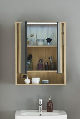 freiraum Badezimmerspiegelschrank Vassili 60 x 75 x 20 cm (B/H/T)
