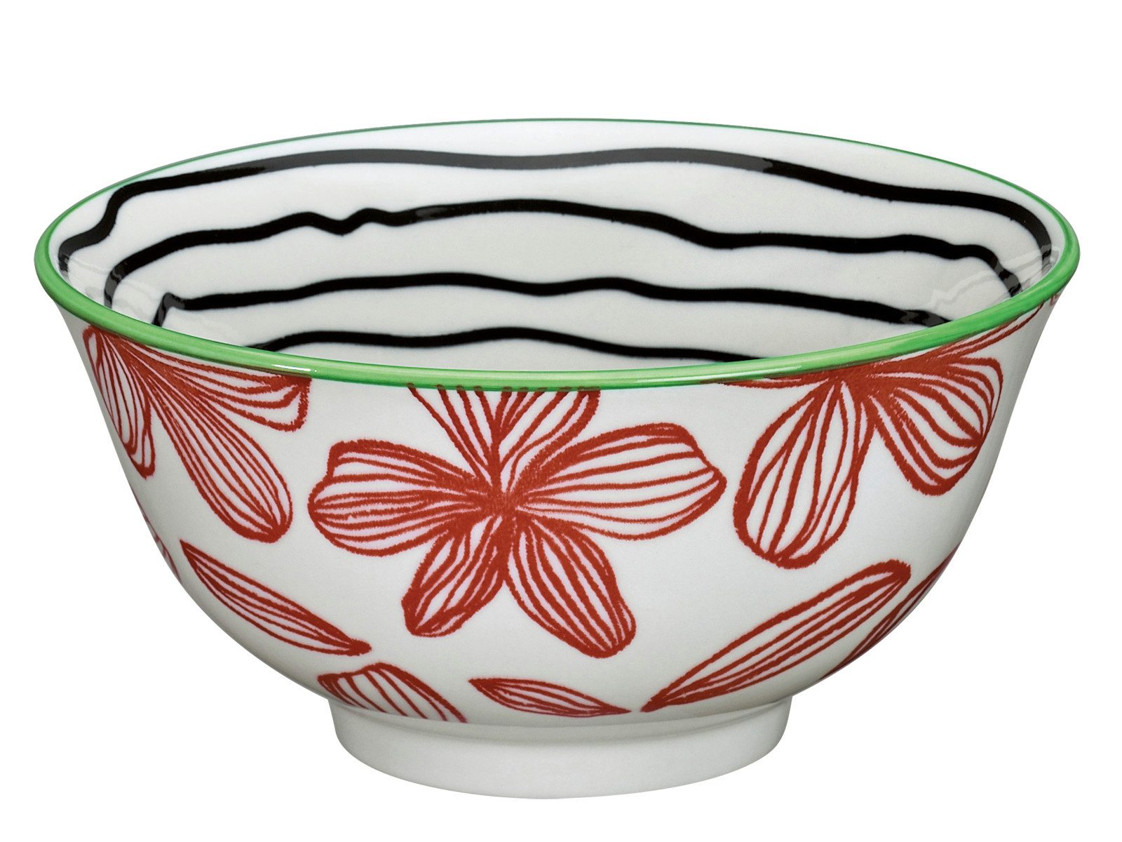 Cilio Schale AMICI Bowl Floral 15,5 cm, Porzellan, (Bowls)