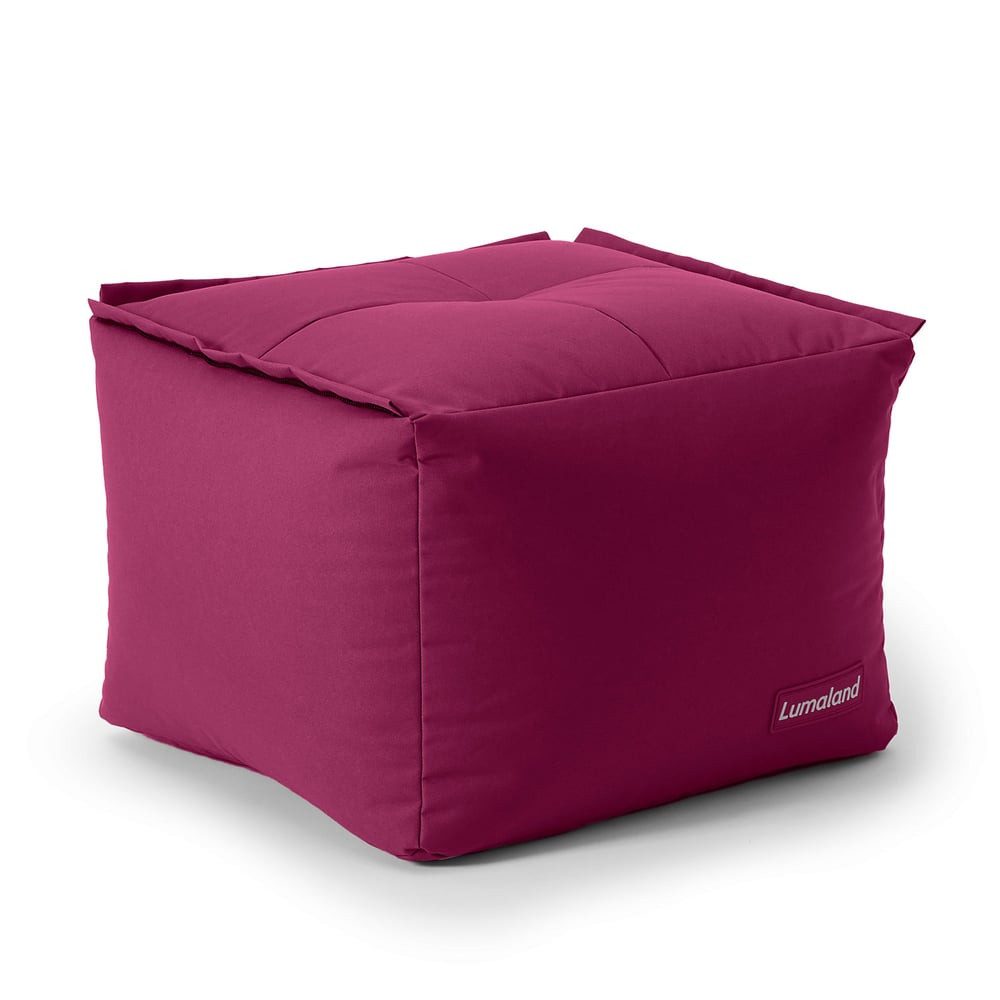 Lumaland Sitzsack In- & outdoor Sofa individuell kombinierbar mit dem Modularen System, Sessel wasserfest abnehmbarer Bezug erweiterbar waschbar