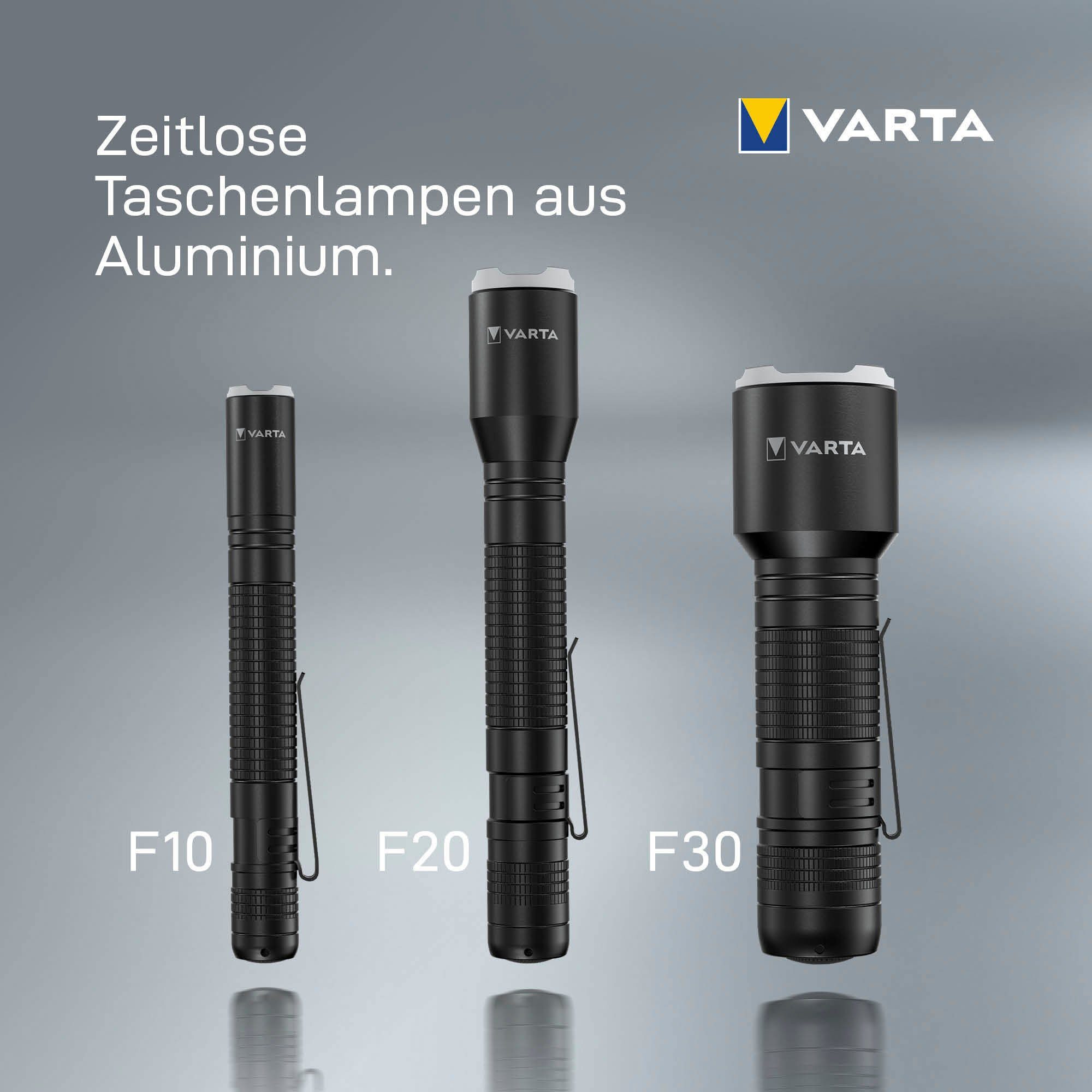 Light Pro F20 Aluminium (1-St) Taschenlampe VARTA