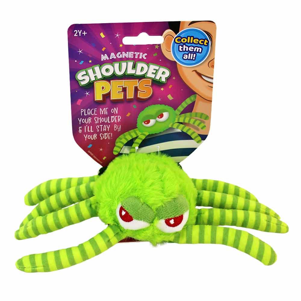 PMS Kuscheltier Schultertier Spinne magnetisch - ca. 20 cm (1-St)