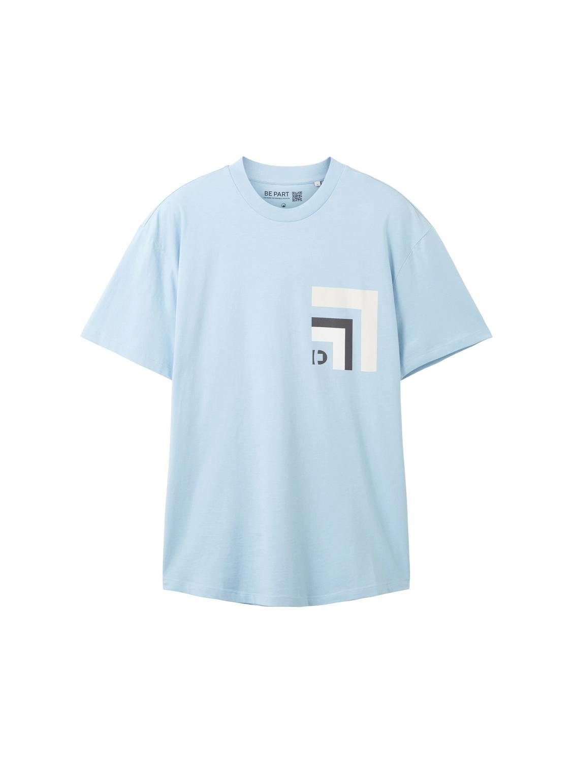 Denim TAILOR t-shirt T-Shirt TOM relaxed printed