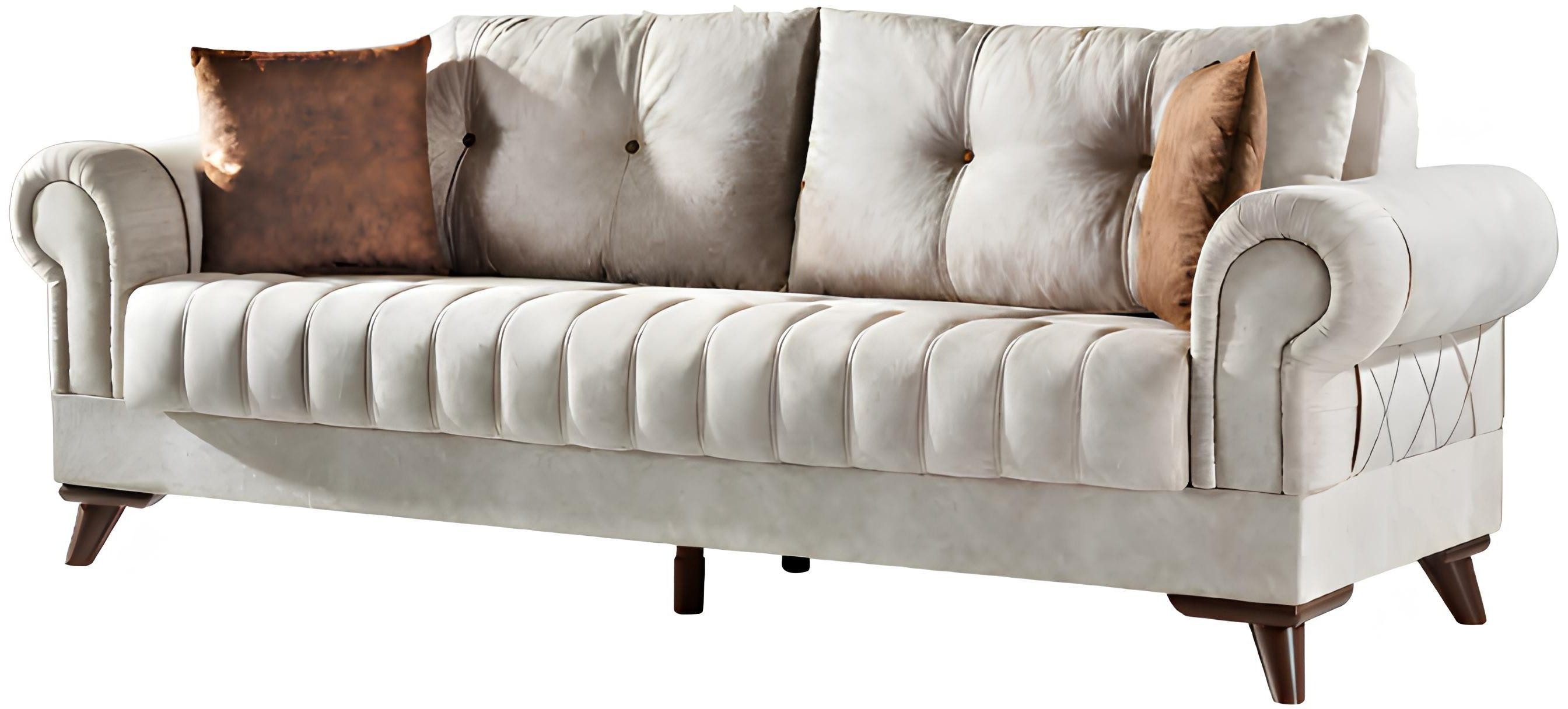Xlmoebel Schlafsofa Elegantes Stoffsofa mit hochwertiger Polsterung und modernem Design, Hergestellt in Europa