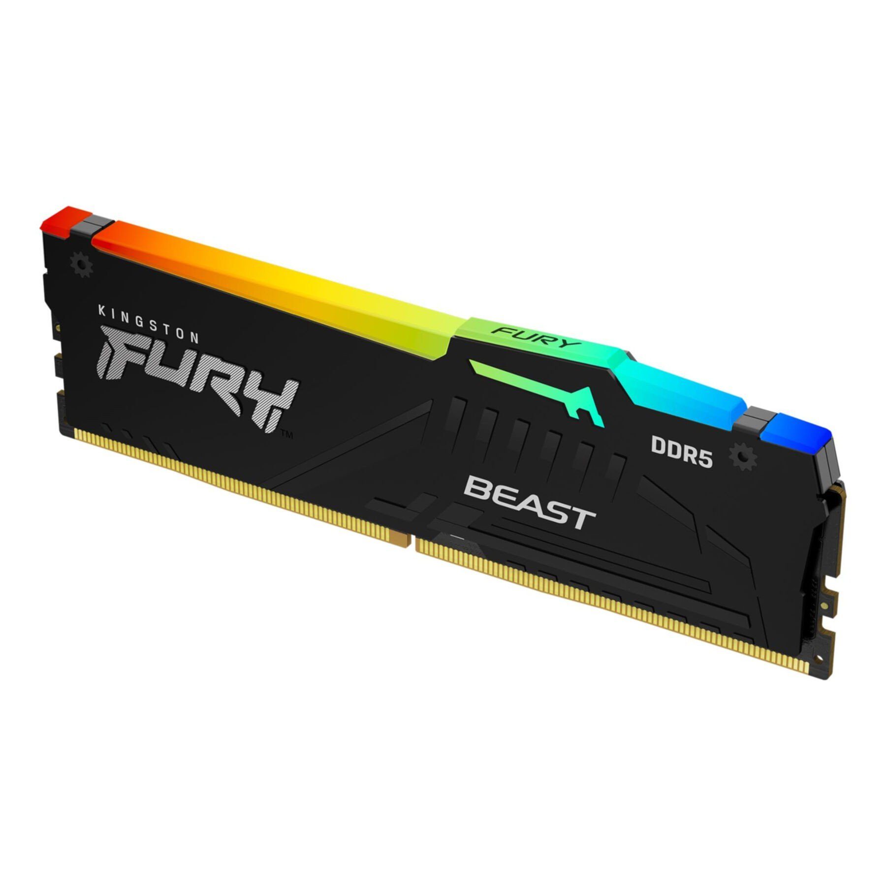 Kingston 32 GB 5200 MT/s DDR5 CL40 DIMM FURY Beast RGB Arbeitsspeicher
