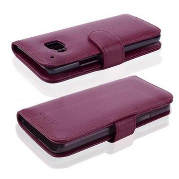 Cadorabo Handyhülle HTC ONE M9 HTC ONE M9, Klappbare Handy Schutzhülle - Hülle - mit Standfunktion und Kartenfach