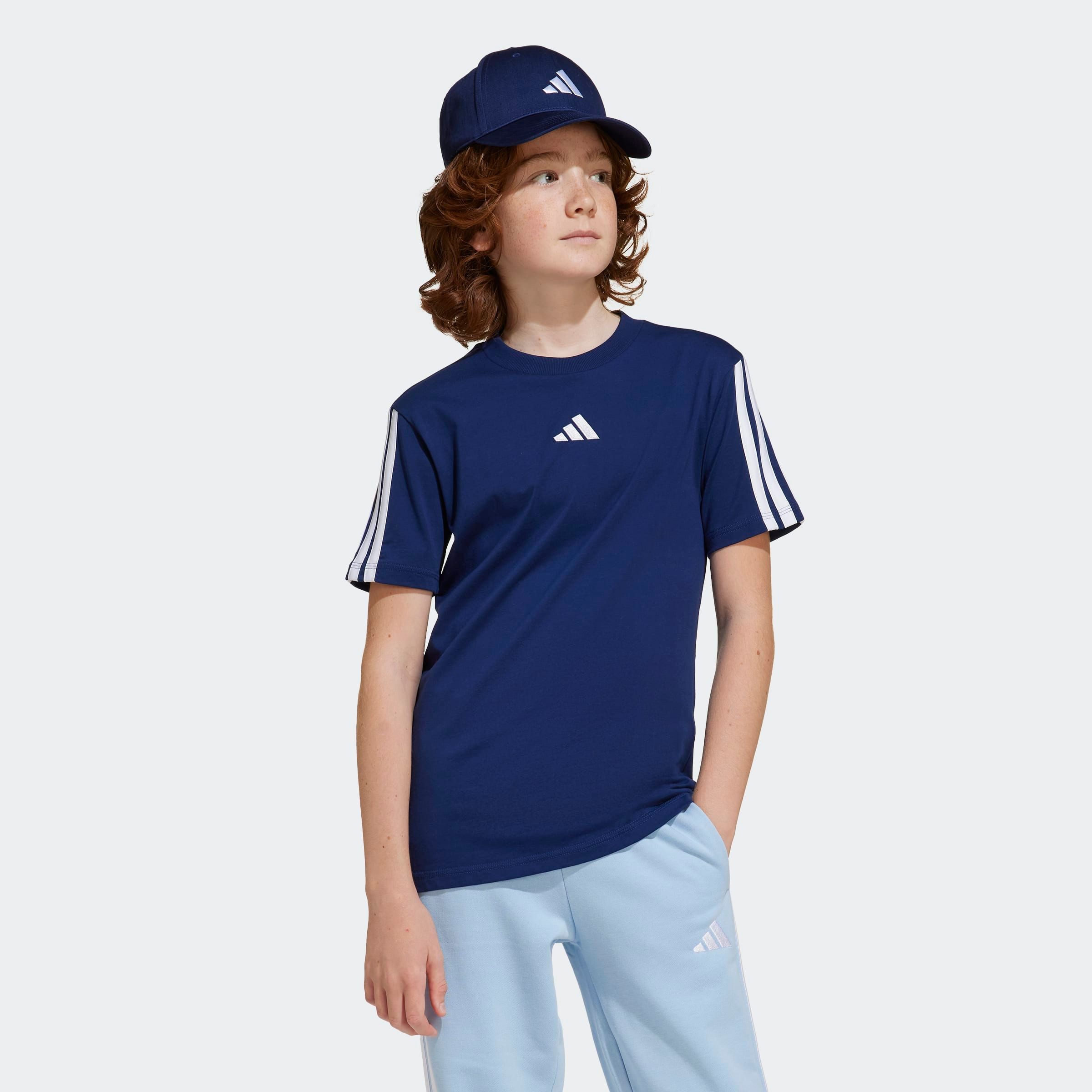 adidas Sportswear T-Shirt ESSENTIALS KIDS sportlicher Stil, Rundhalsausschnitt, ohne Verschluss, für Kinder