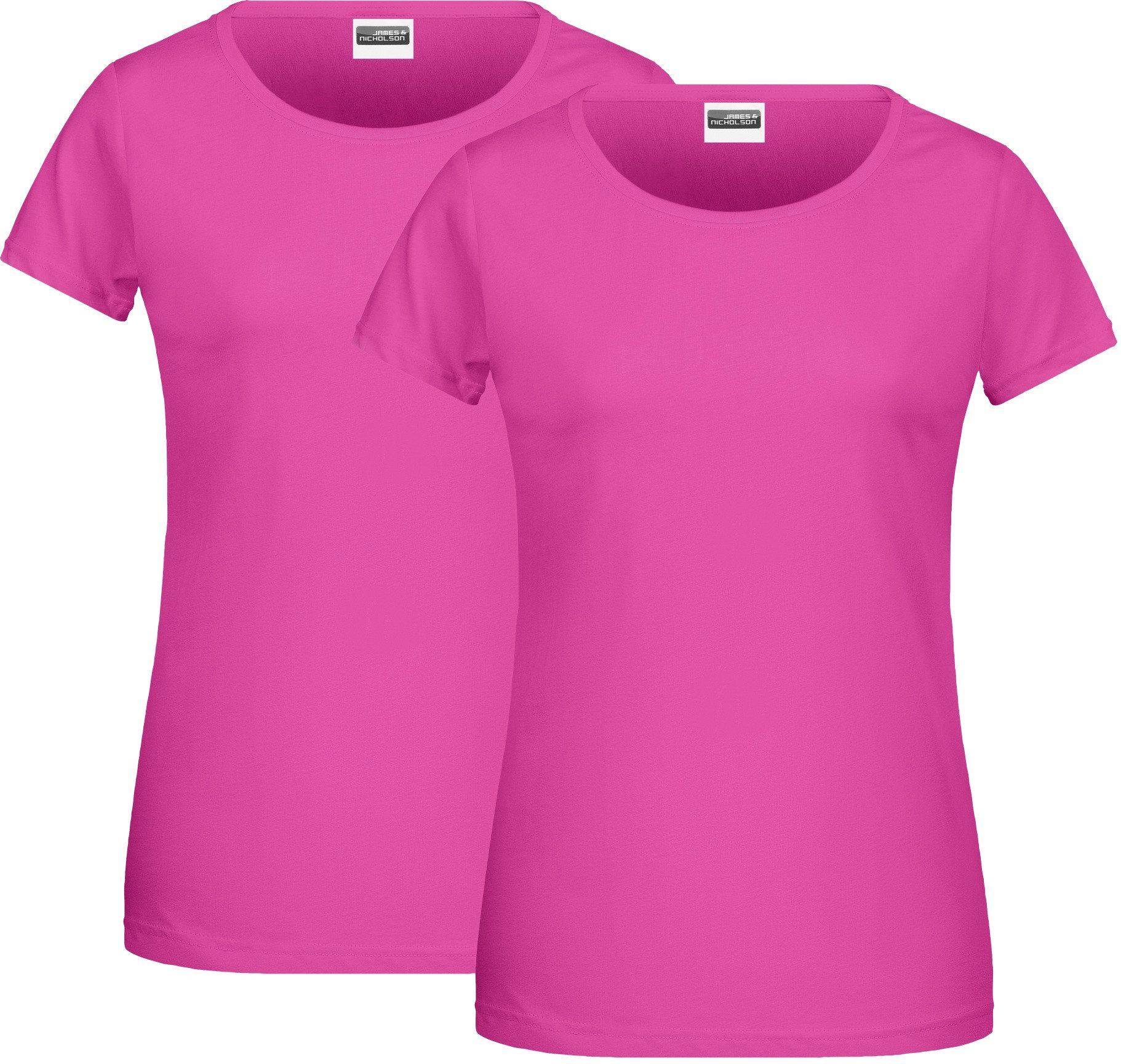 James & Nicholson T-Shirt Doppelpack leicht günstig online kaufen
