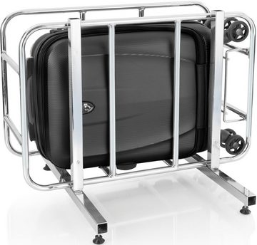 Heys Hartschalen-Trolley Vantage Smart Access, 53 cm, 4 Rollen, Handgepäck-Koffer mit Frontzugangsfach; mit gepolsterter Laptoptasche