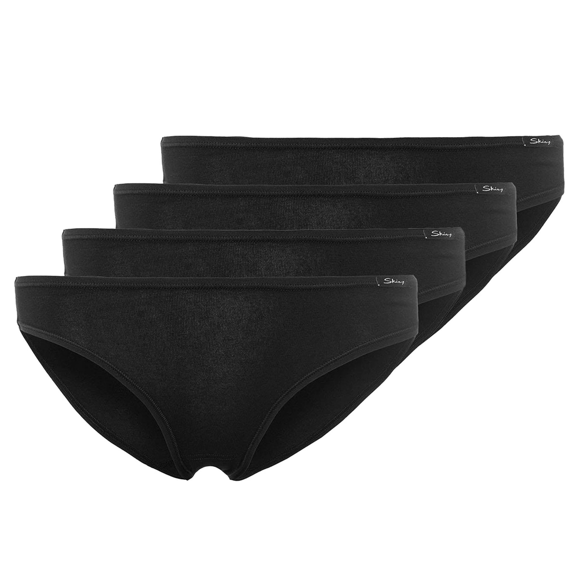 Slip Damen Slip 4er Pack Baumwolle