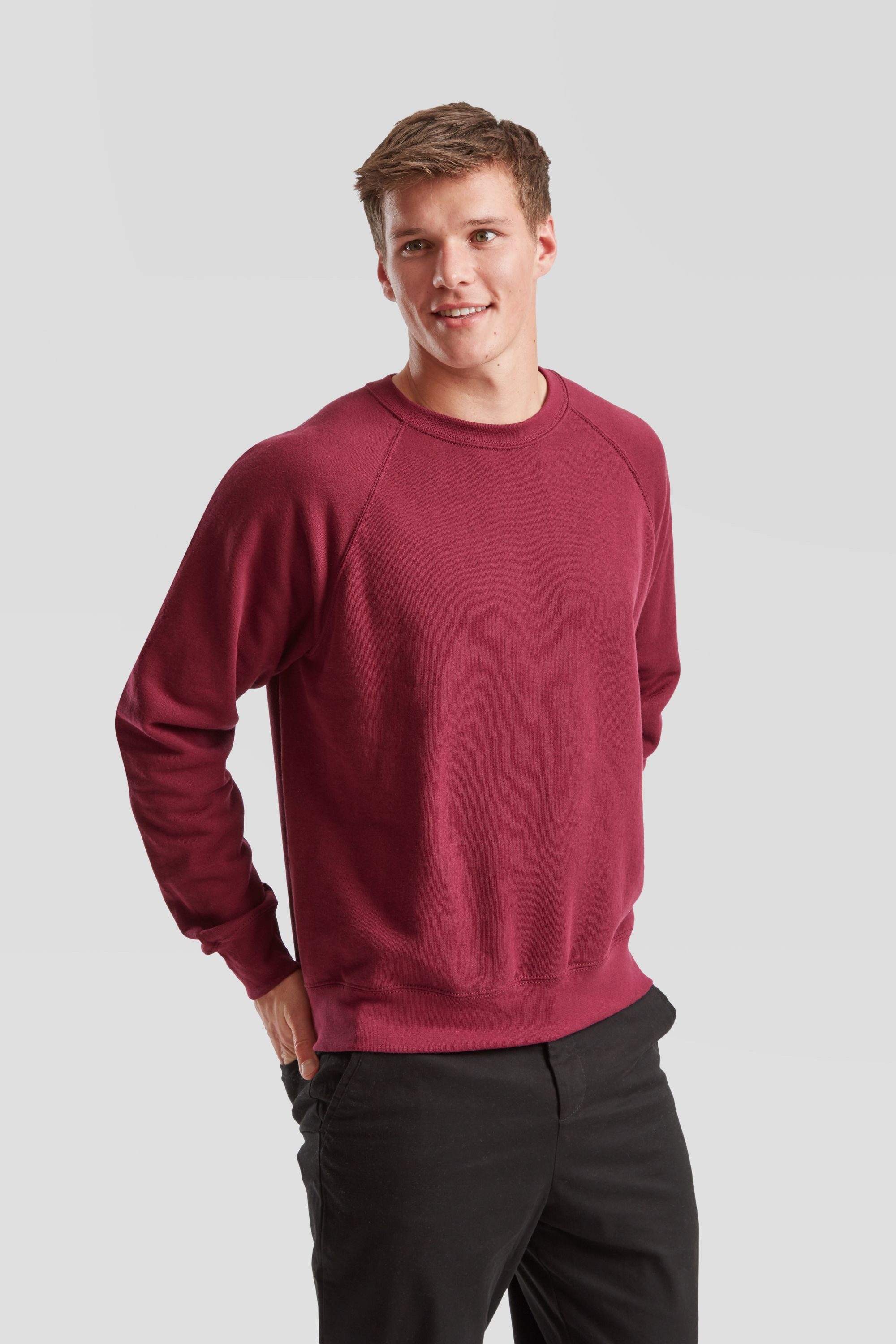 Fruit of the Loom Sweatshirt Classic Raglan Sweat – Bild 4 von 5