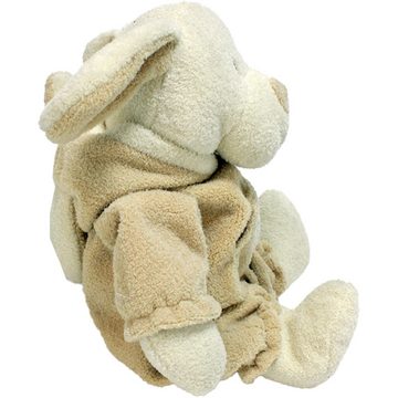 Tierkuscheltier Kuscheltier Baby Hund mit Strampler und Kapuze - ca. 31 cm