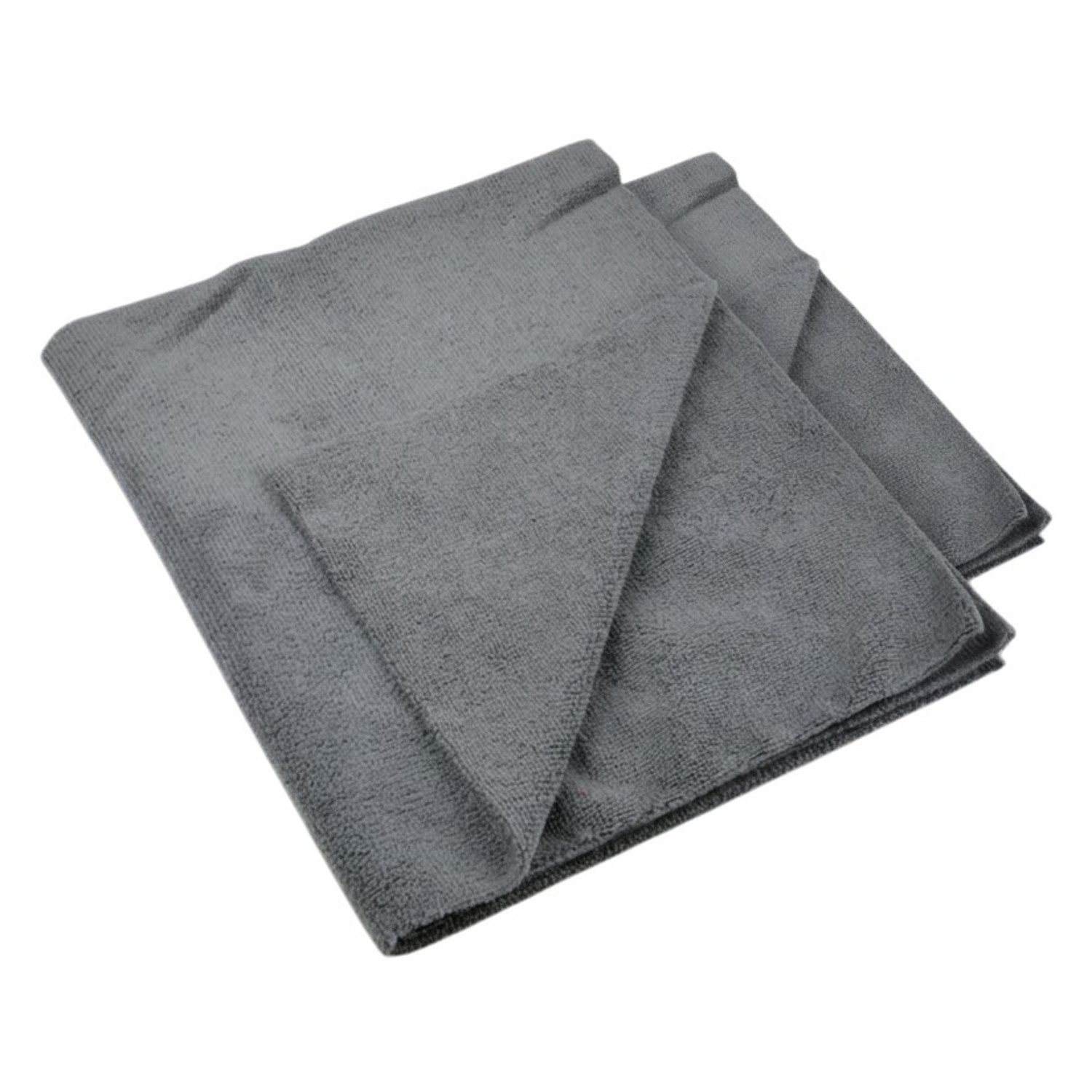 Macosa Home XL Mikrofasertuch 2er Set 50 x 60 cm Mintgrün oder Anthrazit Mikrofasertuch (Mikrofaser, 50x60 cm, Autotuch Glas Spiegel Edelstahl, 2-tlg., Putztuch Poliertuch Staubtuch Küchentuch, Ultra saugstark Maschinenwaschbar Reinigungstuch)