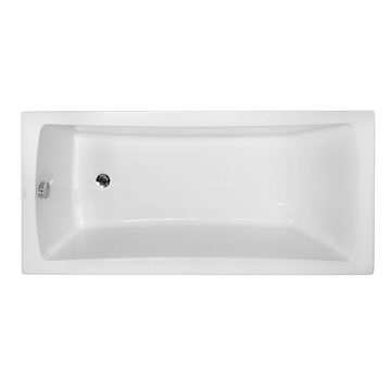 KOLMAN Badewanne Rechteck Optima Premium 170x70, (Kopfstütze Handgriffen), Acrylschürze Styroporträger, Ablauf VIEGA & Füße GRATIS