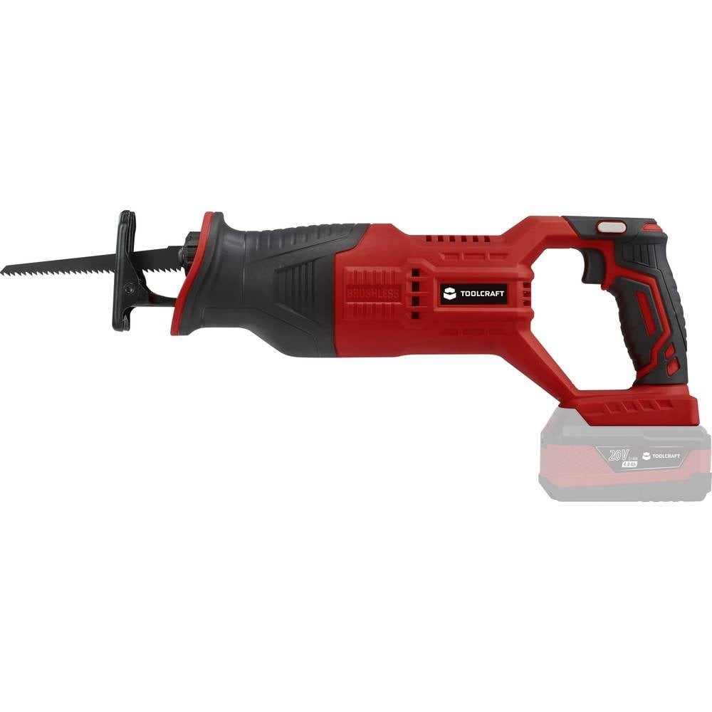 TOOLCRAFT Säbelsäge Bürstenlose Säbelsäge TO-7453617, bürstenlos, ohne Akku