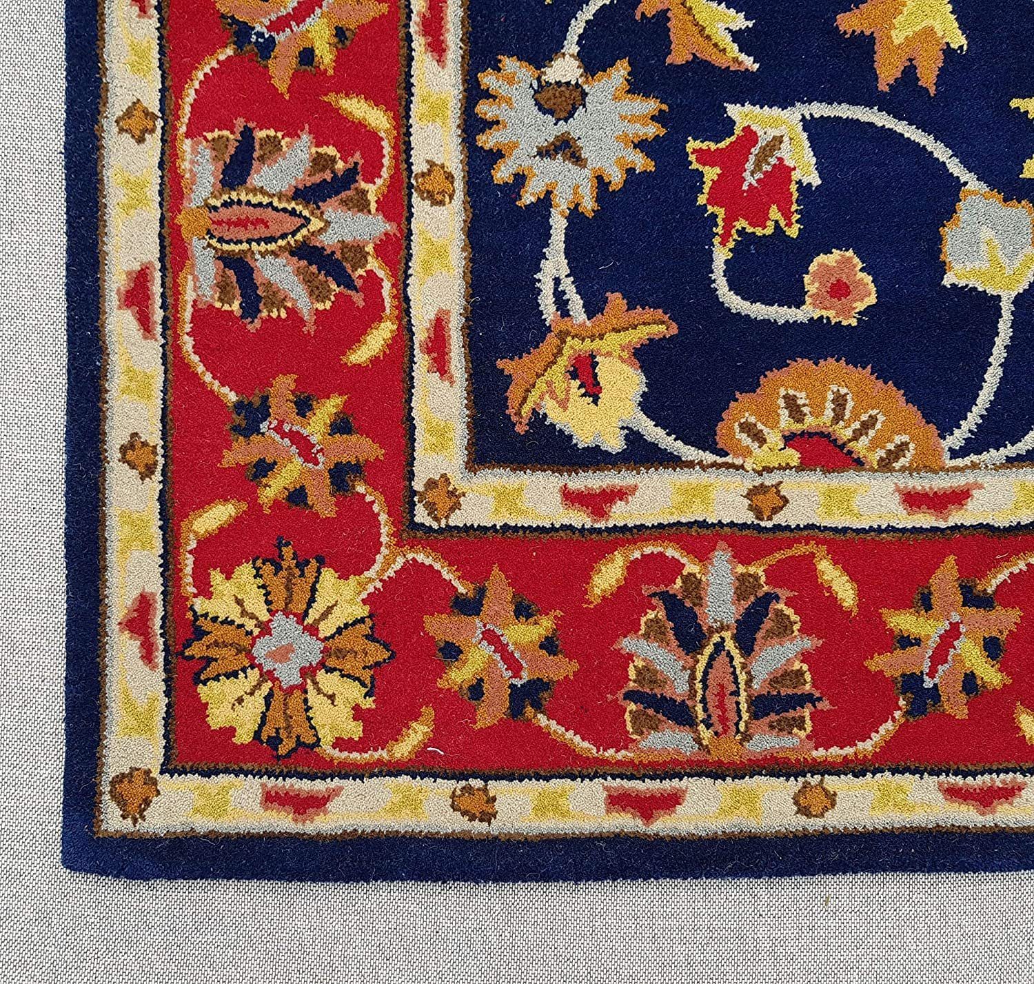 Ready Rugs Designteppich Luxuriöser königlicher handgetufteter Teppich, Rechteckig