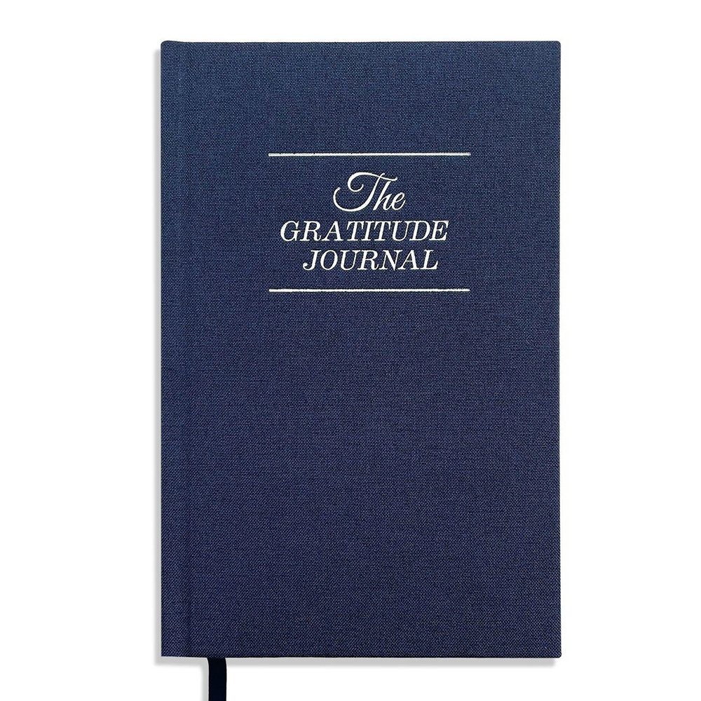 GelldG Tagebuch A5 Format Dankbarkeitstagebuch, Achtsamkeitstagebuch, mehr Motivation blau