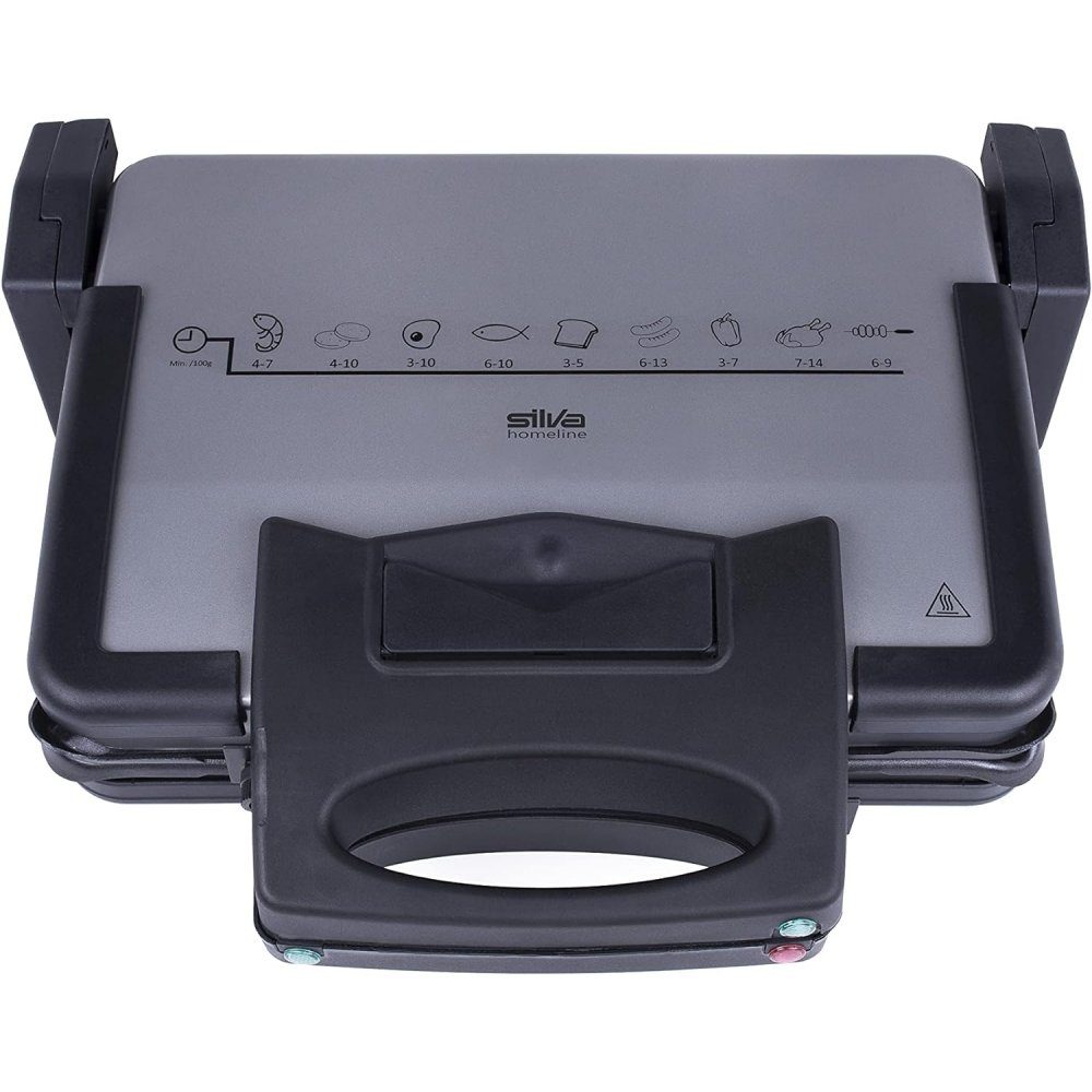 Silva Kontaktgrill Homeline KG 2180 - Kontaktgrill - grau